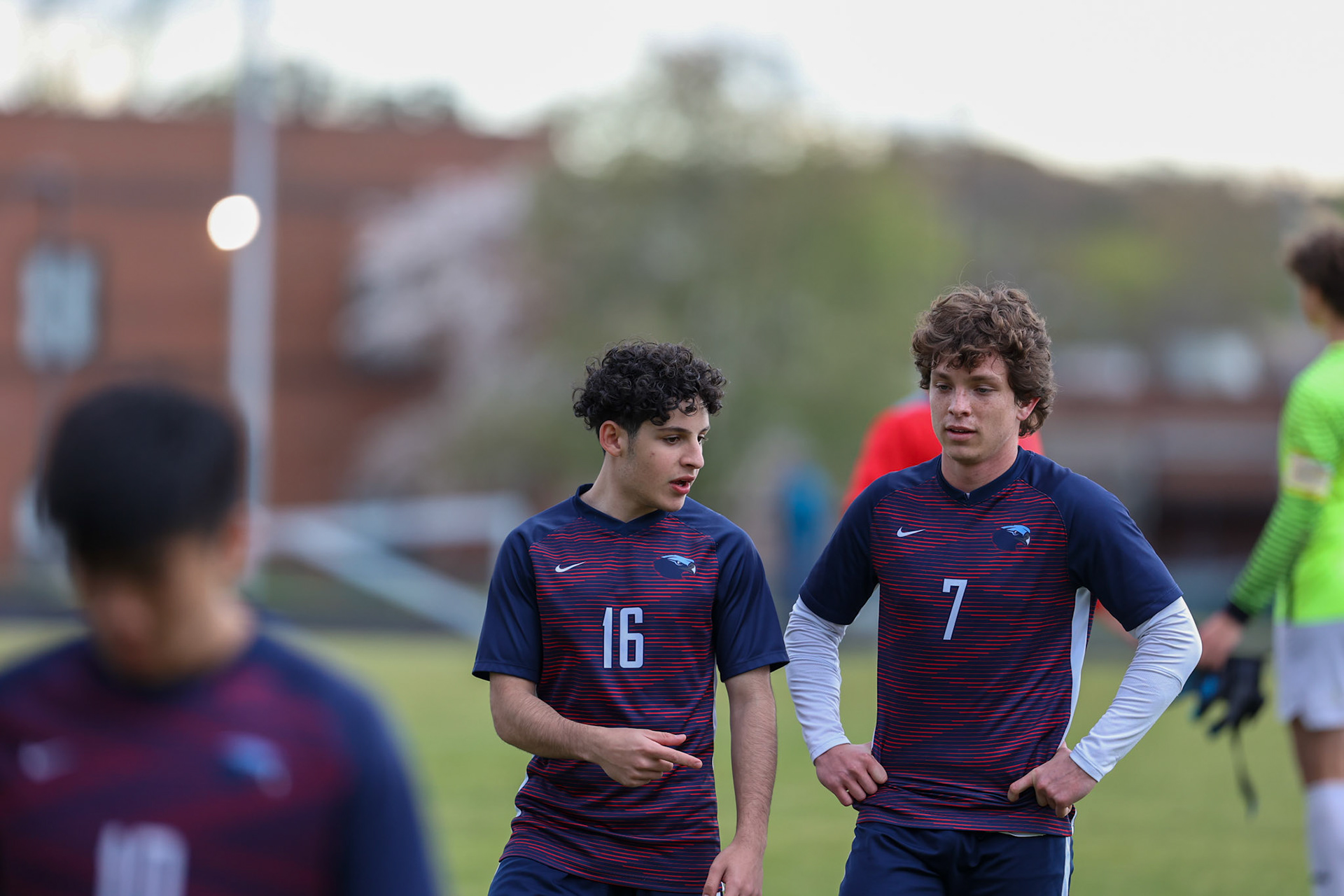 St. Benedict Soccer vs Millington on April 7, 2022 at St. Benedict At Auburndale High School in Memphis, TN. (Ryan Beatty/SBA)