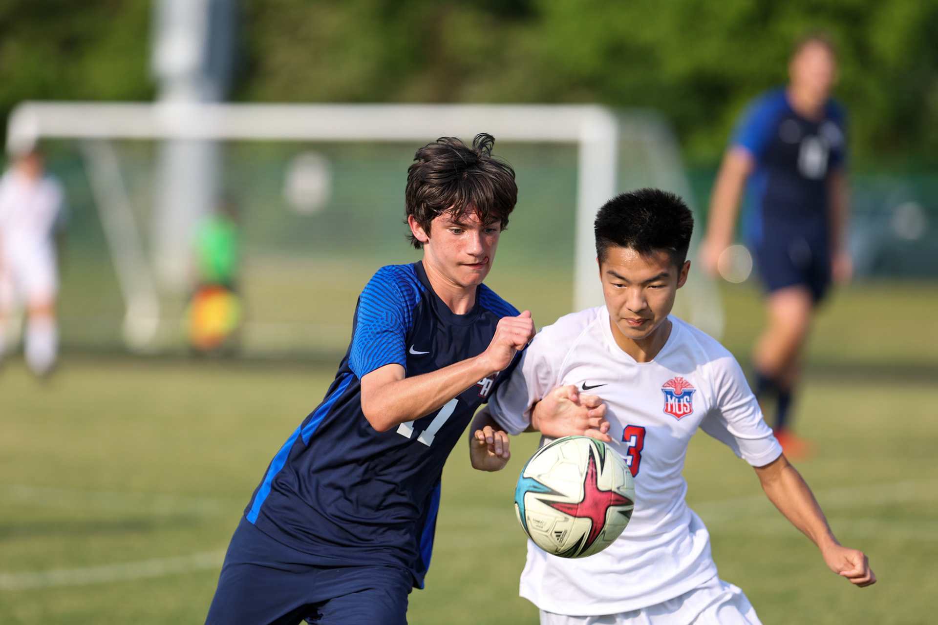St. Benedict Soccer vs MUS at St. Benedict at Auburndale High School in Memphis, TN on May 12, 2022. (Ryan Beatty/SBA)