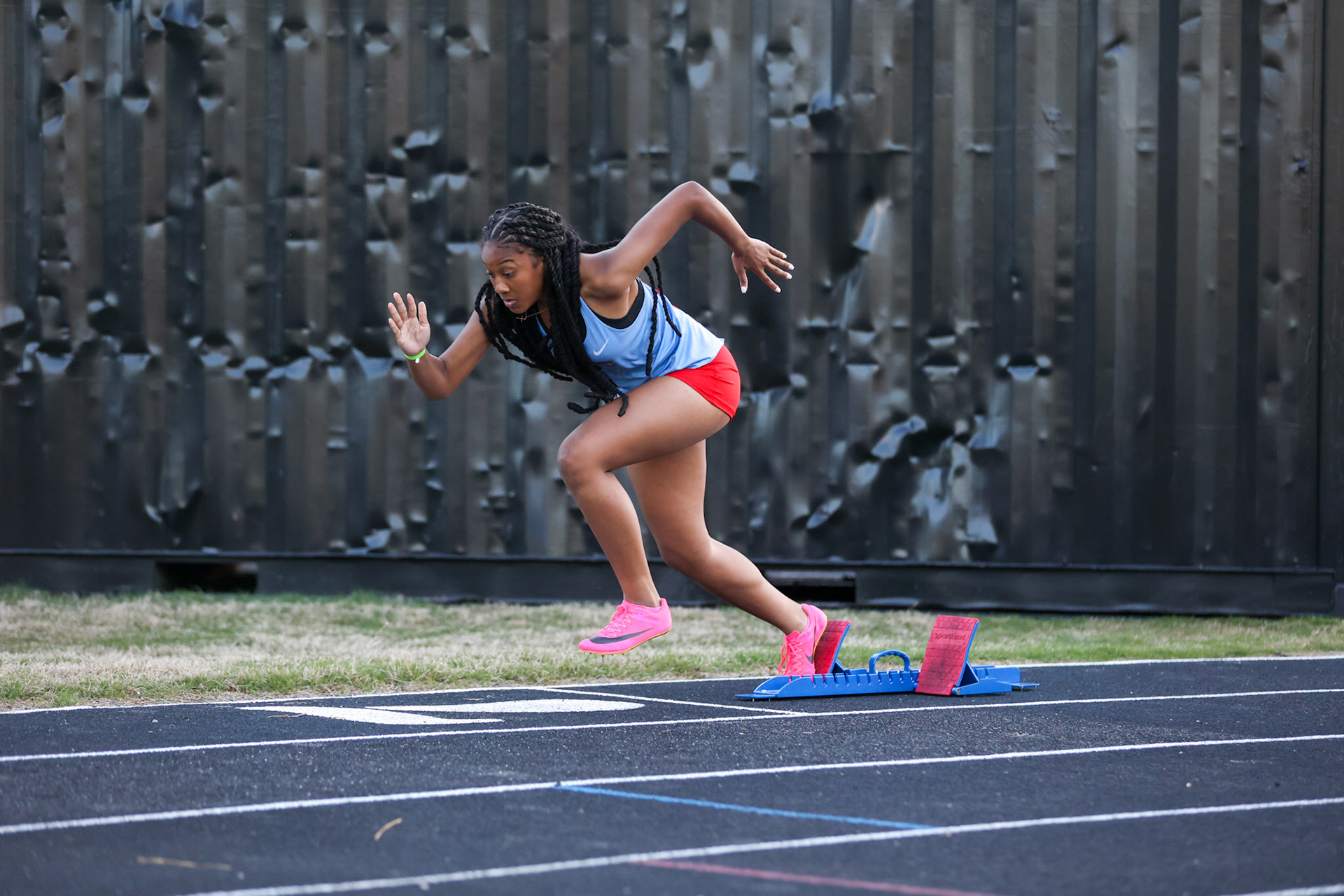 SBA Track at Houston Classic on Friday, April 14, 2023, at Houston High School in Memphis, TN. (Ryan Beatty Photo)