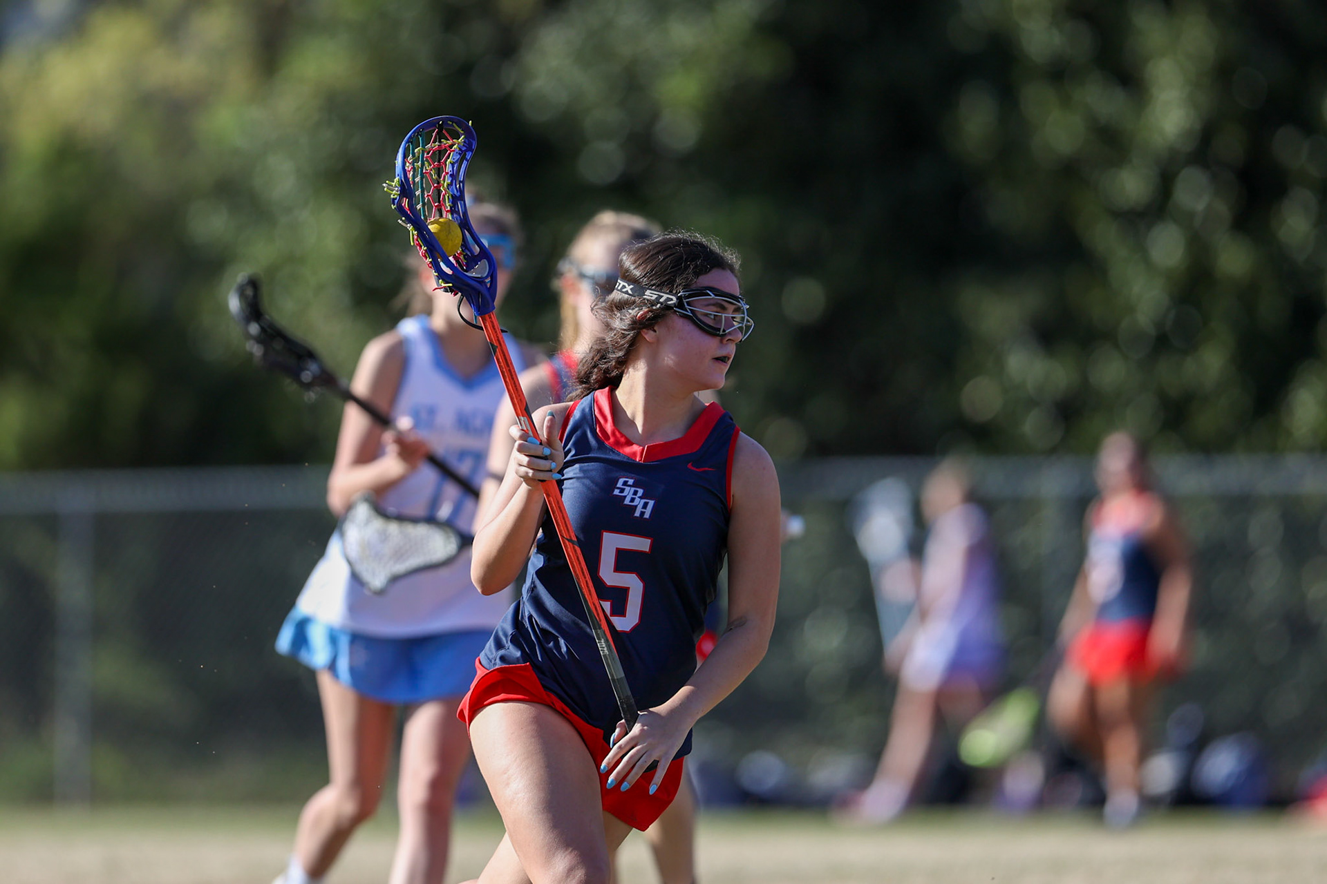 St. Benedict Girls Lacrosse vs St. Agnes on April 5, 2022 at St. Agnes Academy in Memphis, TN. (Ryan Beatty/SBA)