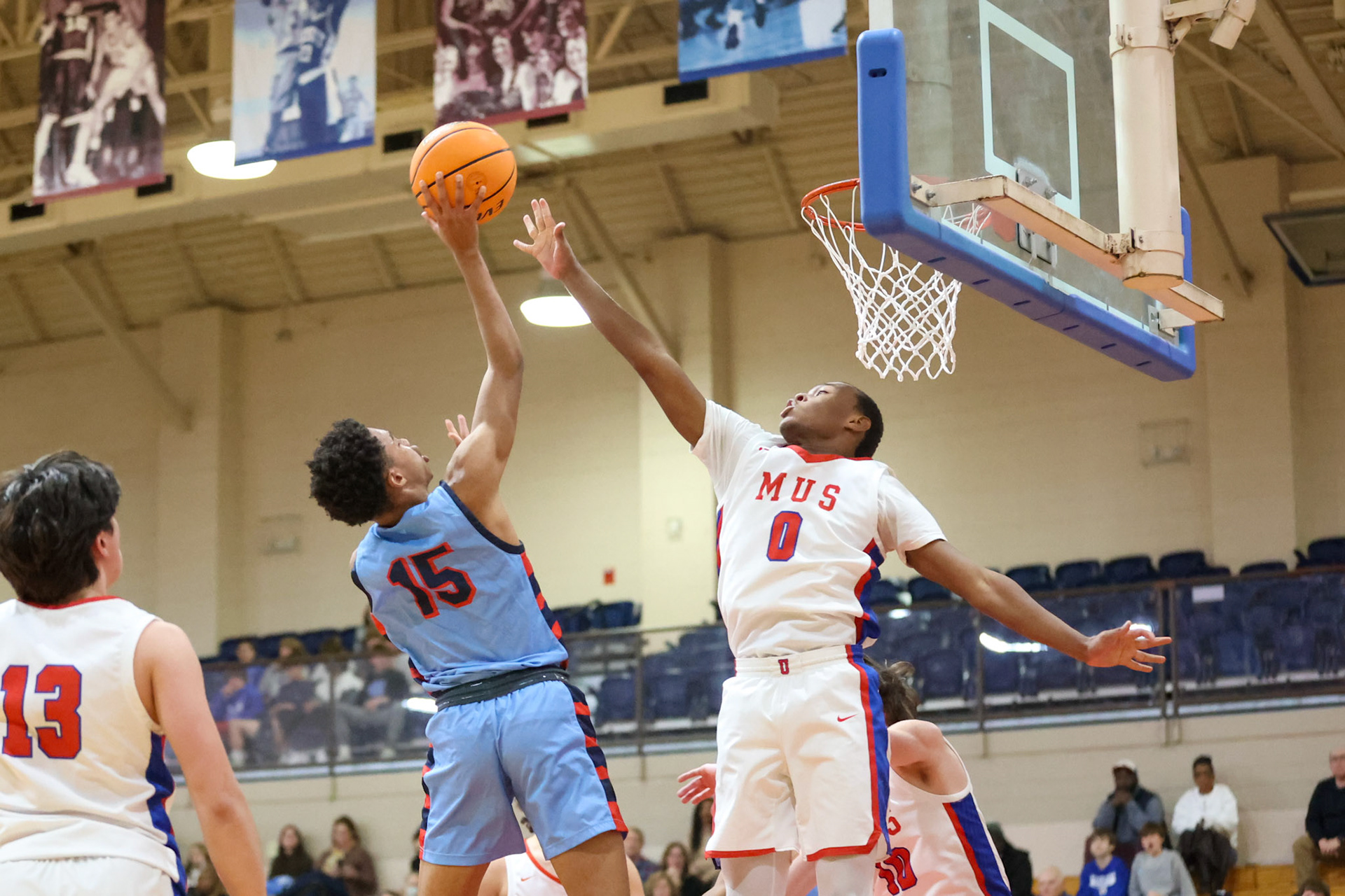 SBA Boys Basketball at MUS. (Ryan Beatty Photo)