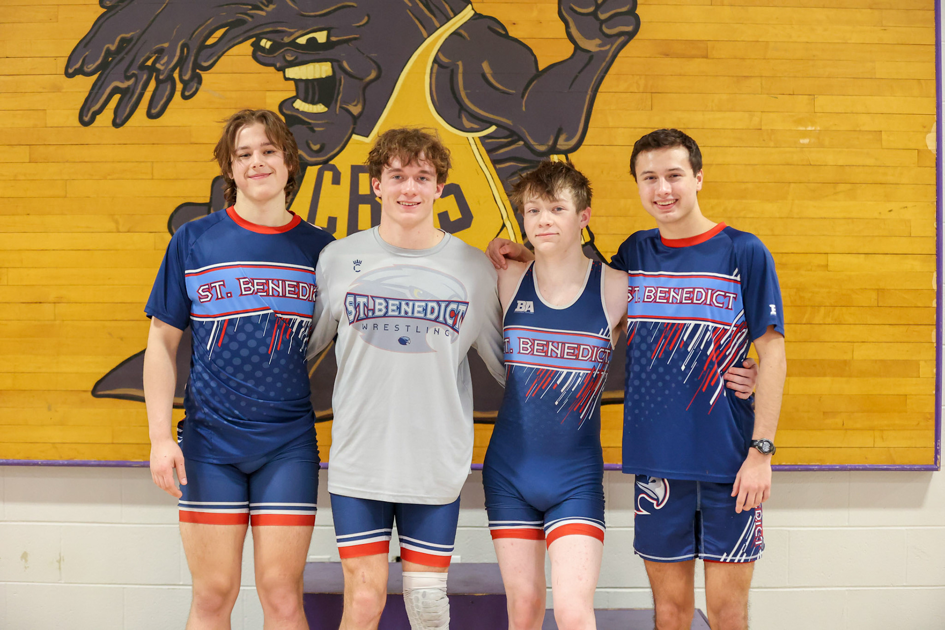 SBA Wrestling Regional Tournament on Saturday, Feb. 11, 2023. (Ryan Beatty Photo)