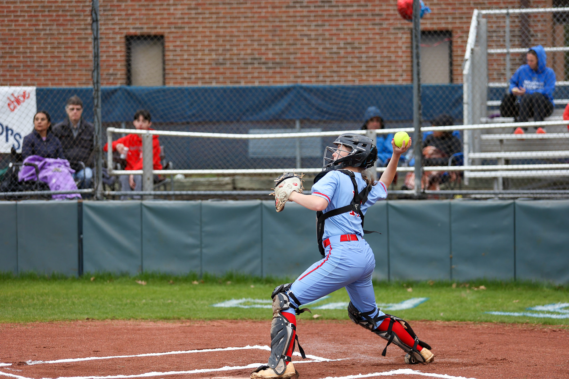 St. Benedict Softball vs Millington on Senior Night at St. Benedict at Auburndale in Memphis, TN on April 20, 2022. (Ryan Beatty/SBA)