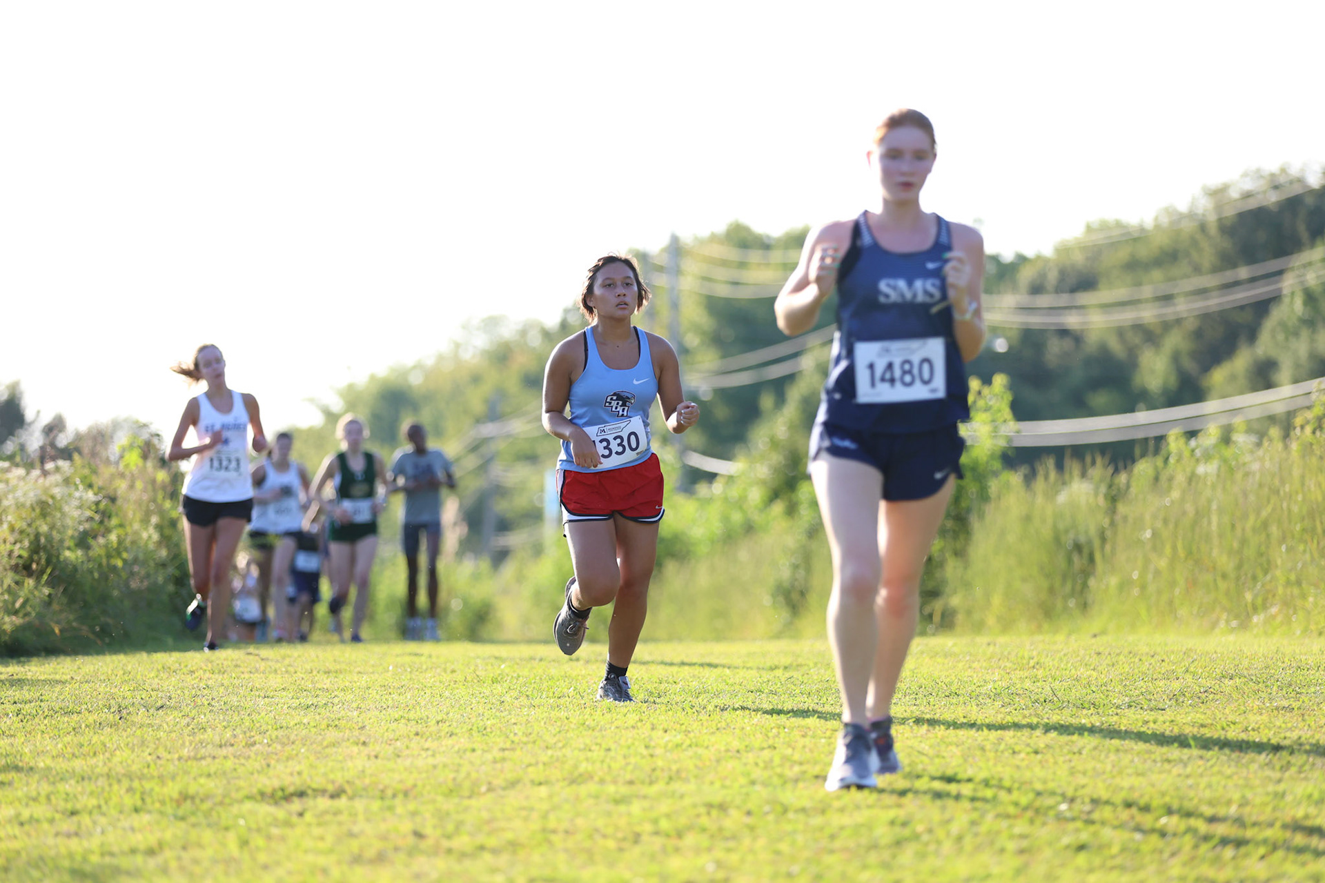 St. Benedict Cross Country MYA Meet 1 at Shelby Farms on Wednesday, September 14, 2022. (Ryan Beatty/SBA)