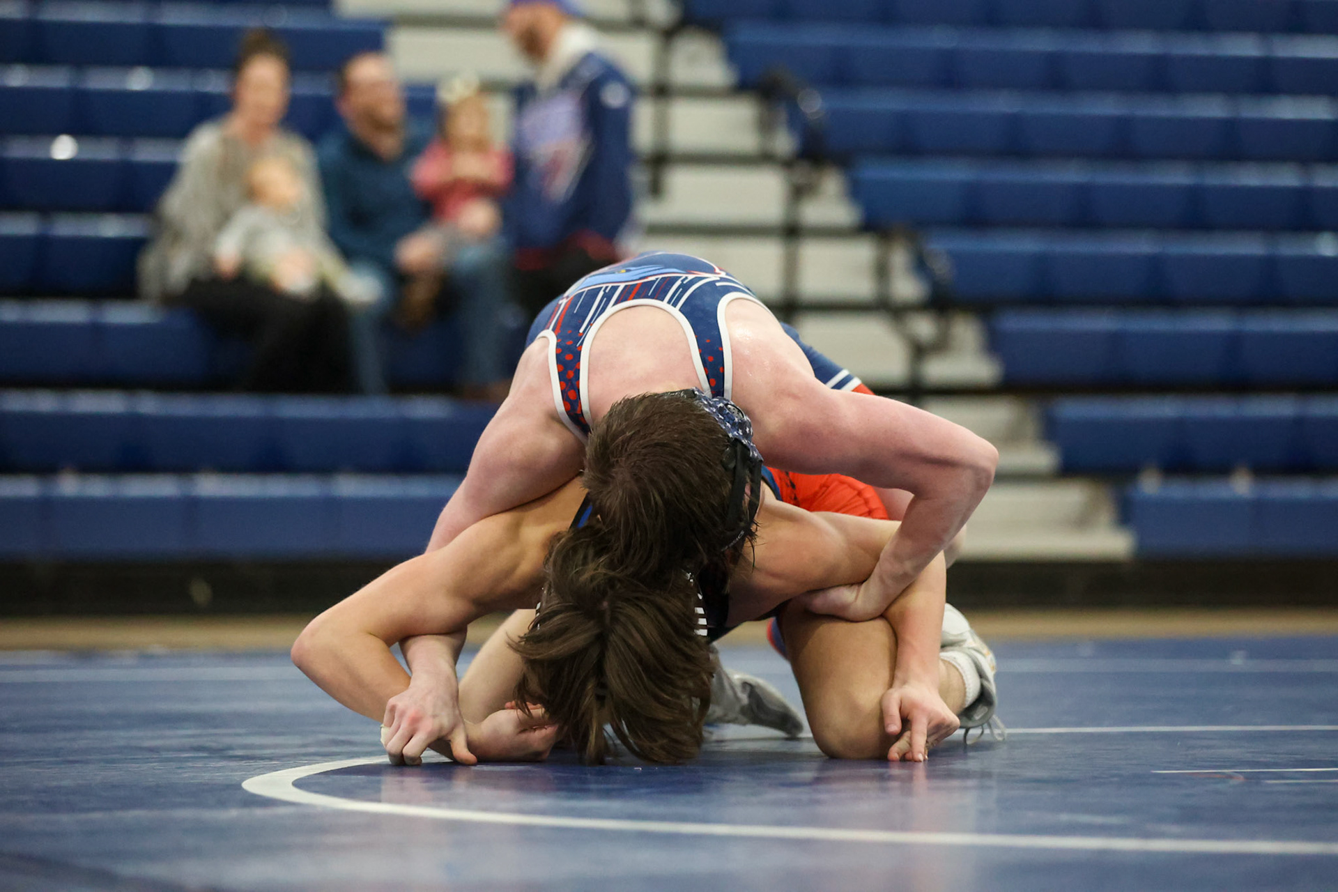 SBA Wrestling Senior Night vs Bartlett, Bolton, and ECS on Thursday, Feb. 10, 2022. (Ryan Beatty Photo)