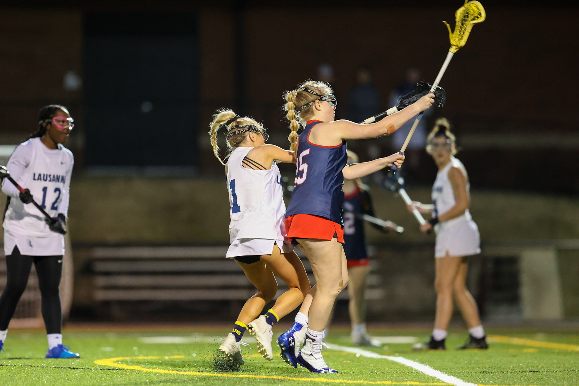 SBA Girls Lacrosse vs Lausanne on Wednesday, March 8, 2023. (Ryan Beatty Photo)