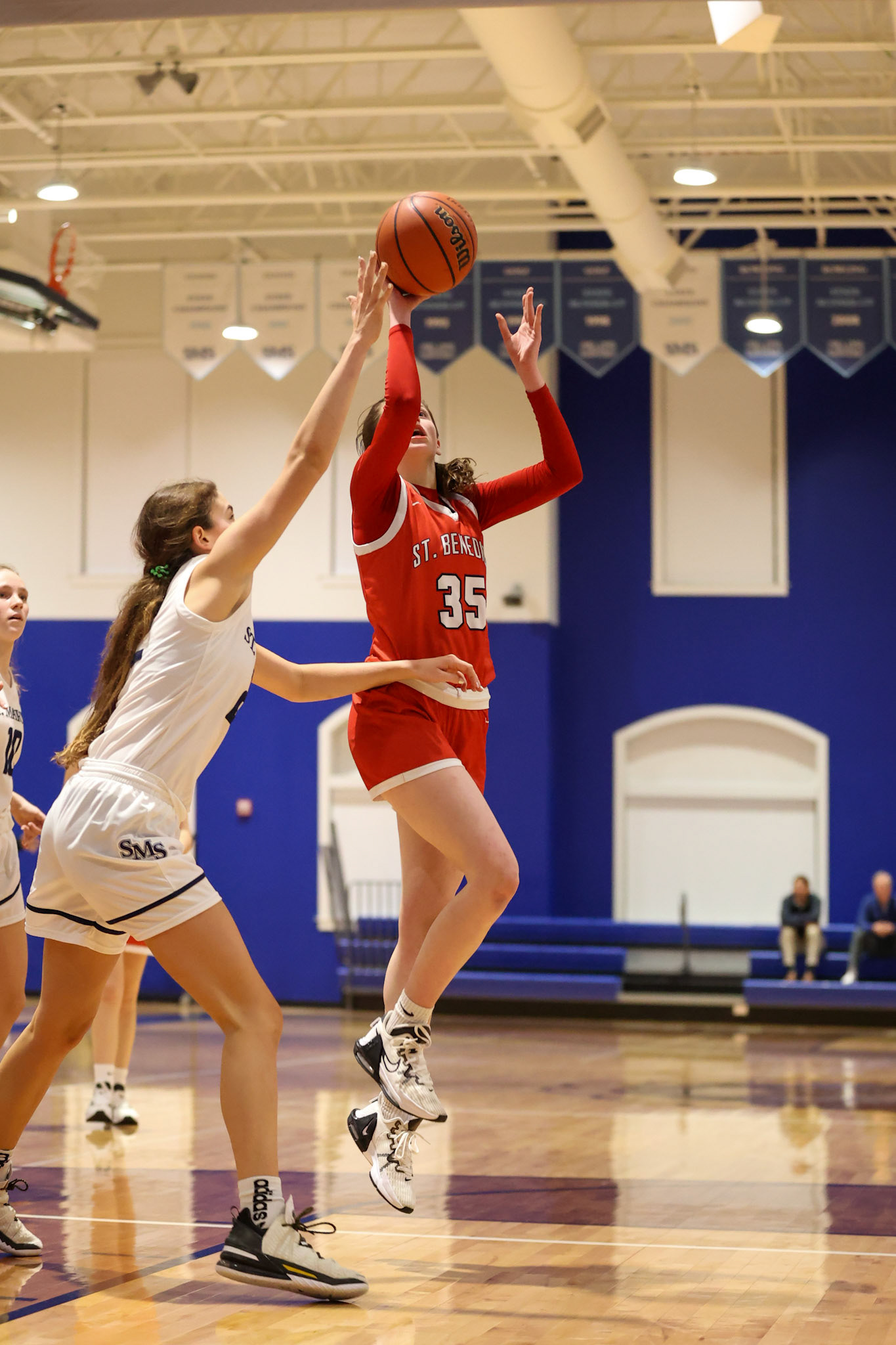 SBA Girls Basketball vs St. Mary’s. (Ryan Beatty Photo)