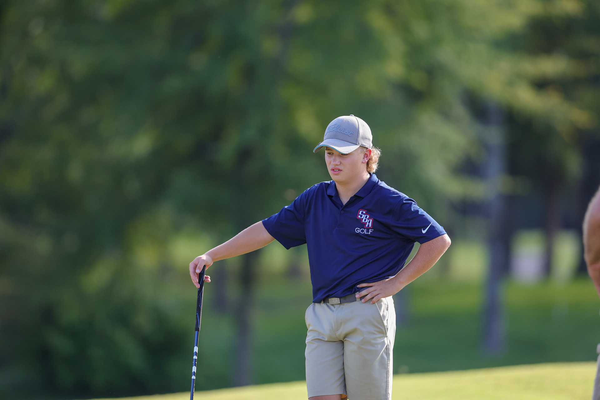 St. Benedict Boys Golf at Colonial on August 30, 2022. (Ryan Beatty/SBA)