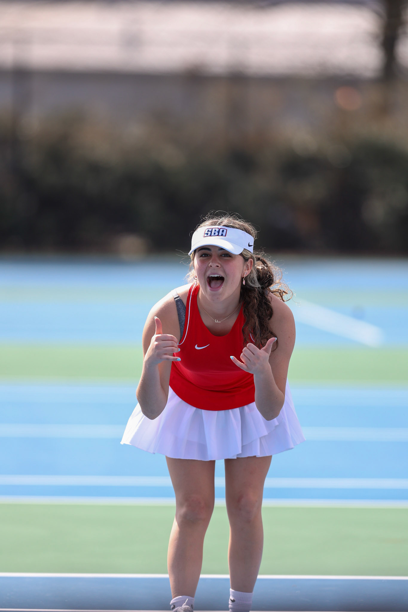 St. Benedict Tennis vs St. Mary’s on April 5, 2022 at St. Benedict at Auburndale High School in Memphis, TN. (Ryan Beatty/SBA)