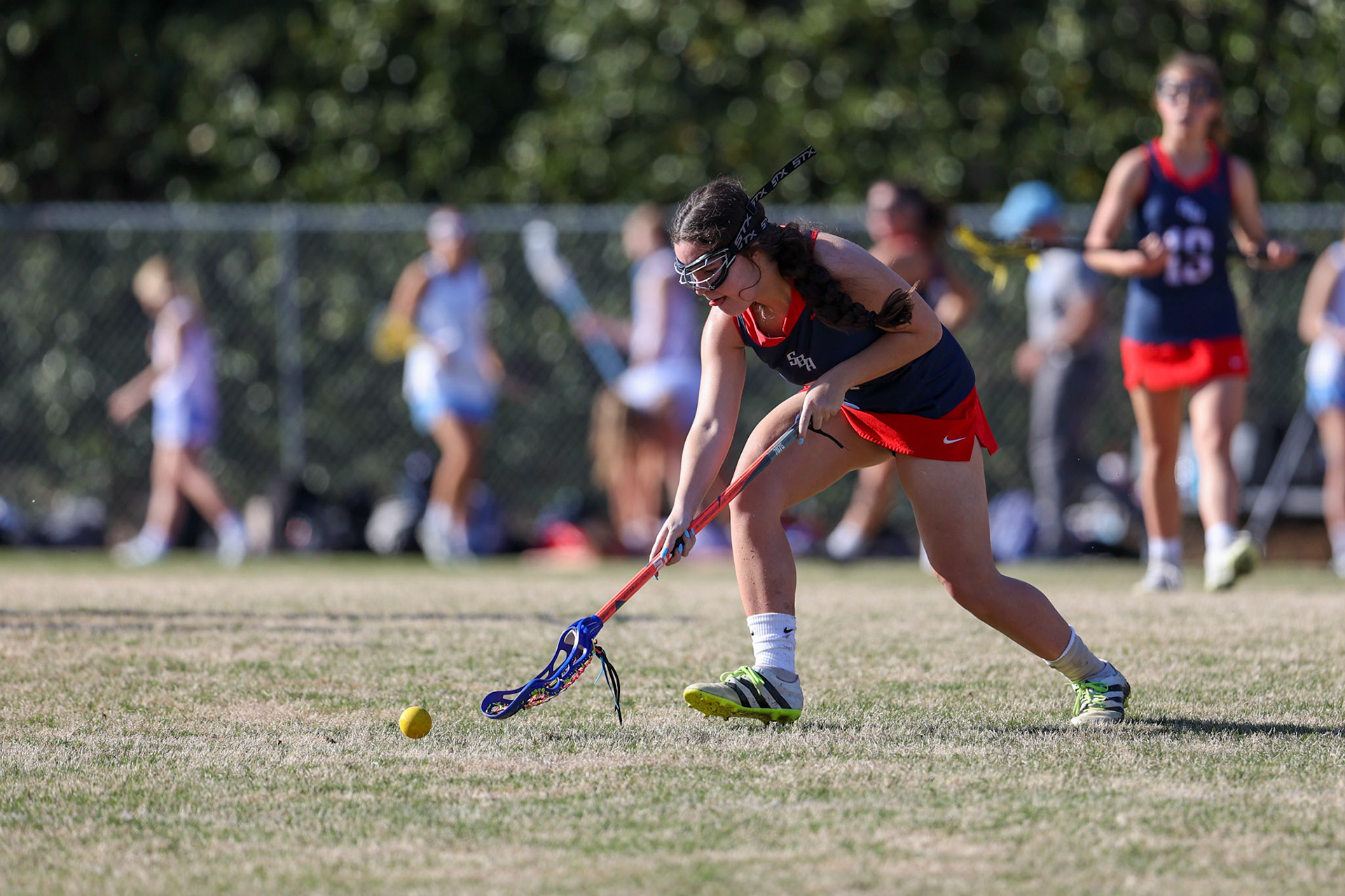 St. Benedict Girls Lacrosse vs St. Agnes on April 5, 2022 at St. Agnes Academy in Memphis, TN. (Ryan Beatty/SBA)