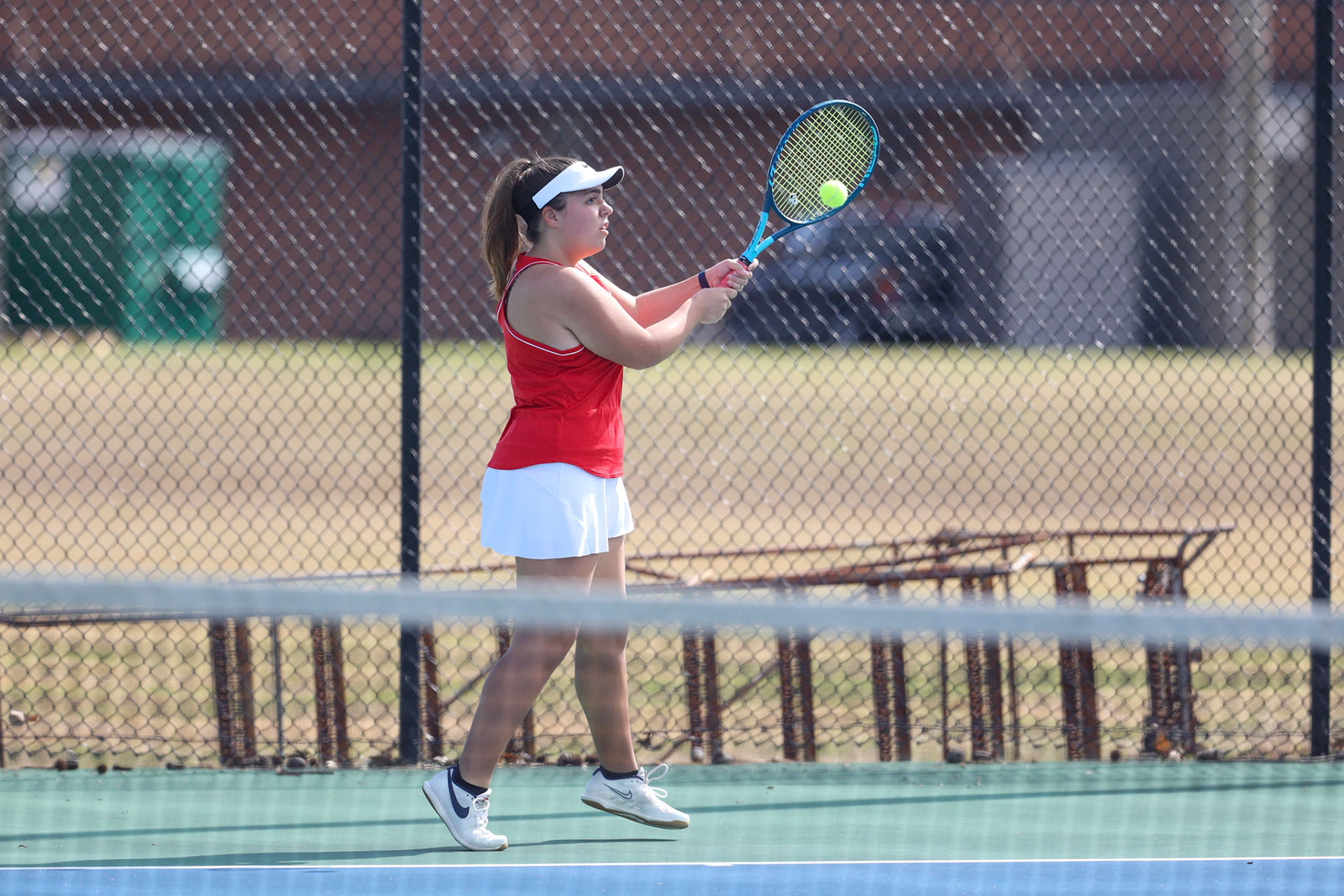 St. Benedict Tennis vs St. Mary’s on April 5, 2022 at St. Benedict at Auburndale High School in Memphis, TN. (Ryan Beatty/SBA)