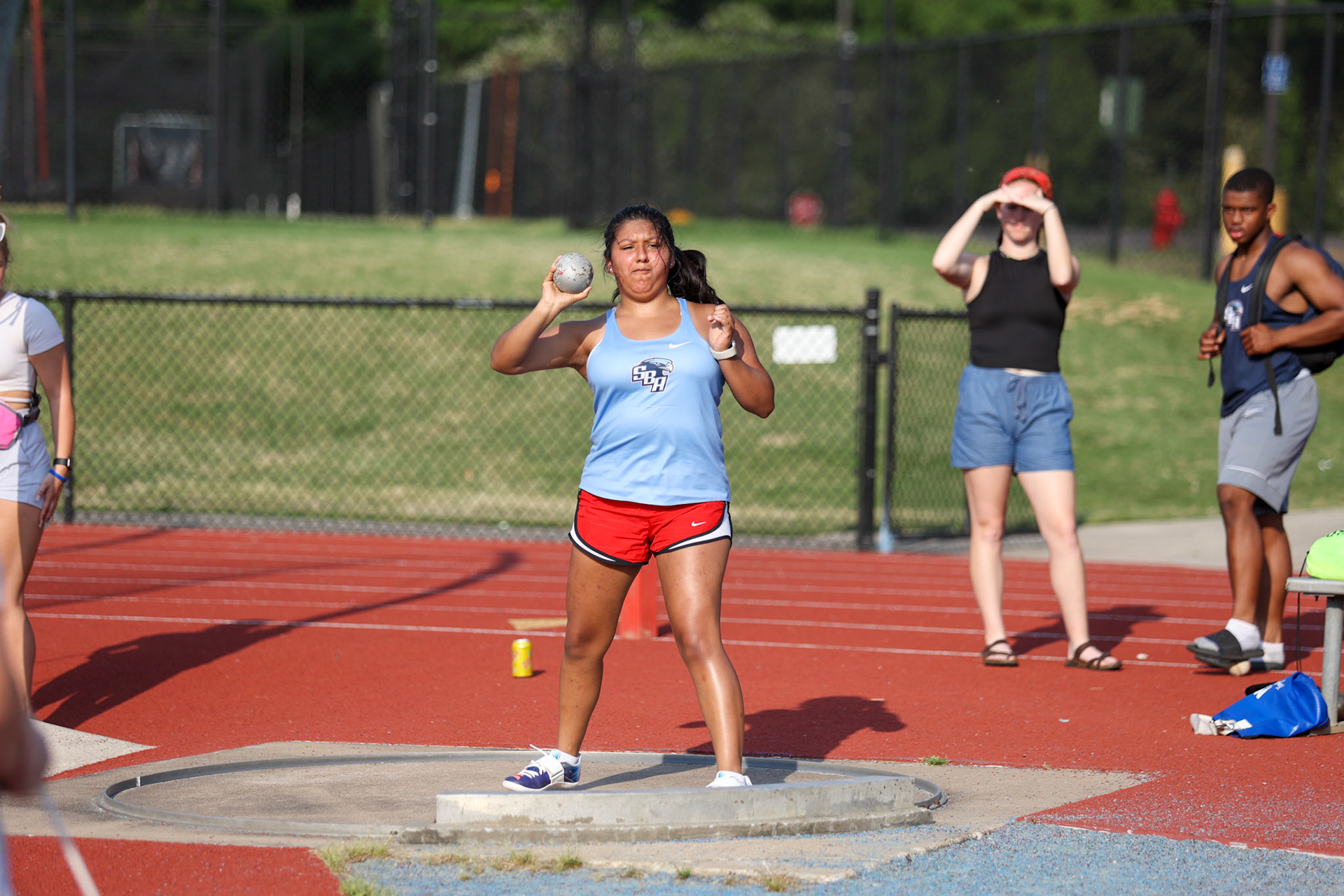 St. Benedict Track at MUS Region Meet on May 11, 2022. (Ryan Beatty/SBA)