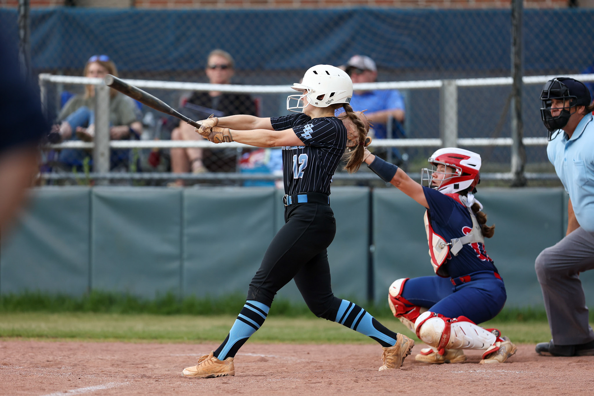 St. Benedict Softball vs Tipton Rosemark Academy at St. Benedict High School in Memphis, TN on May 3, 2022. (Ryan Beatty/SBA)
