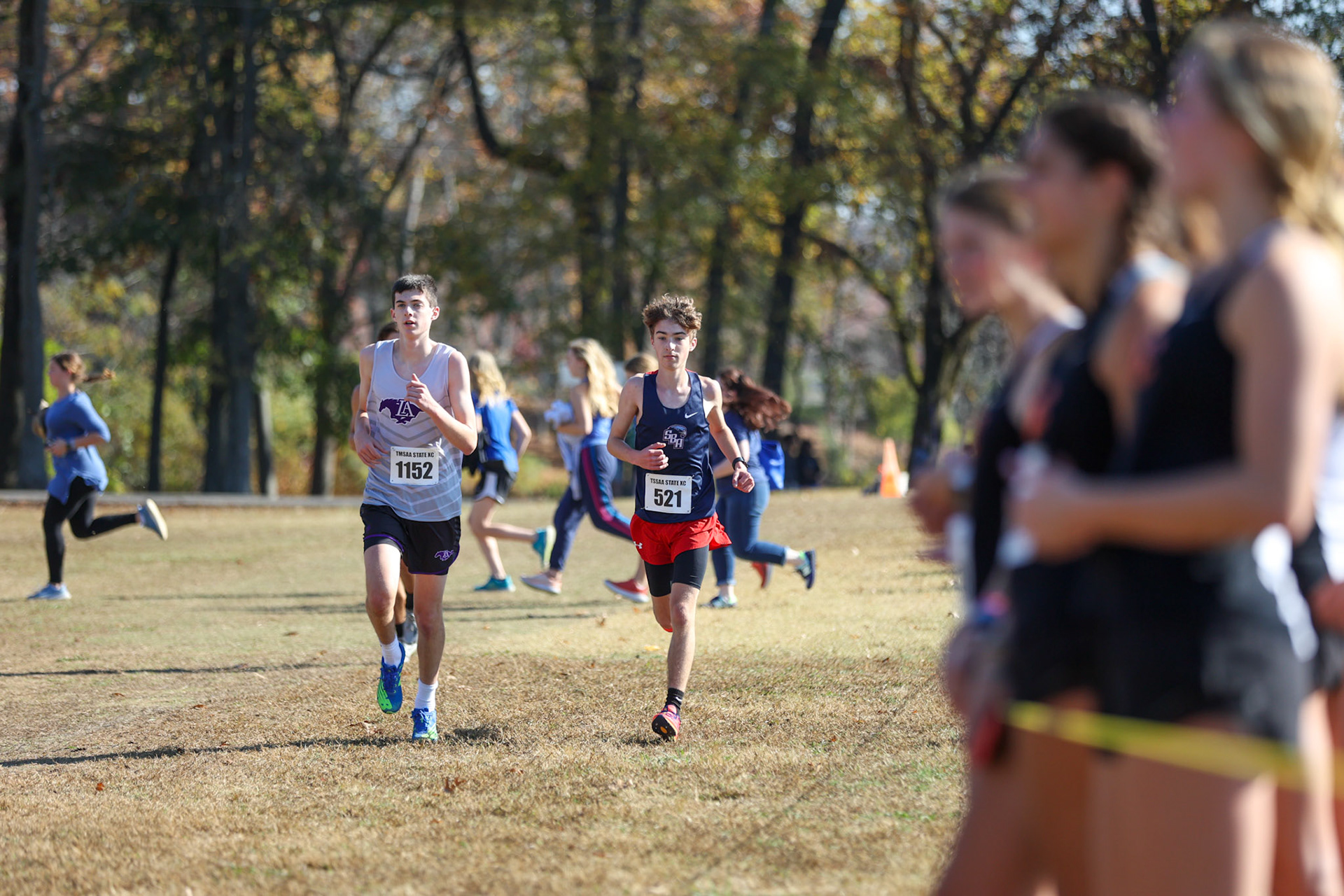 TSSAA Cross Country State Race on Nov. 3rd, 2022 in Hendersonville, TN. (Ryan Beatty/SBA)