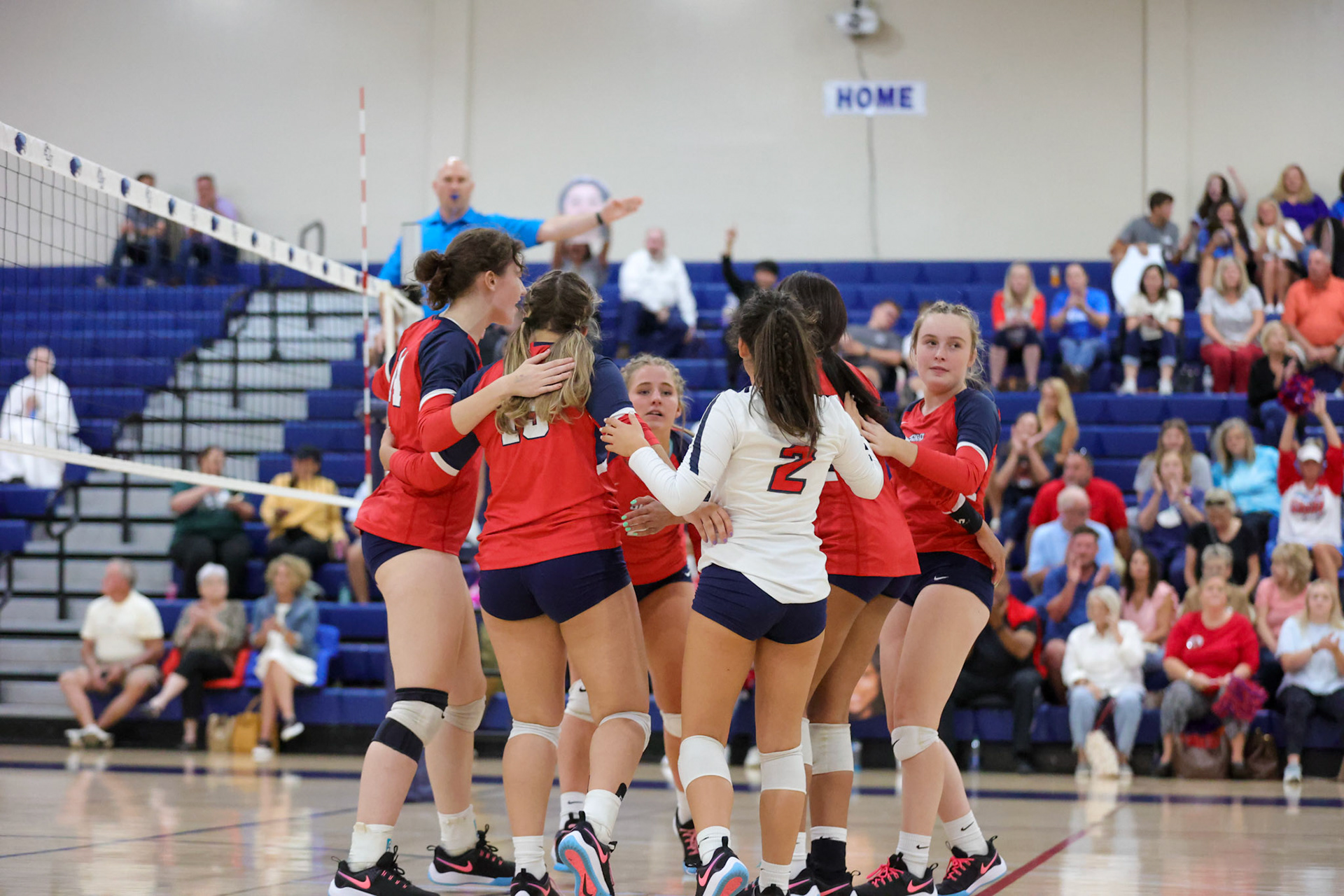 St. Benedict Volleyball vs White Station at St. Benedict at Auburndale in Memphis, TN on Thursday, September 22, 2022. (Ryan Beatty/SBA)