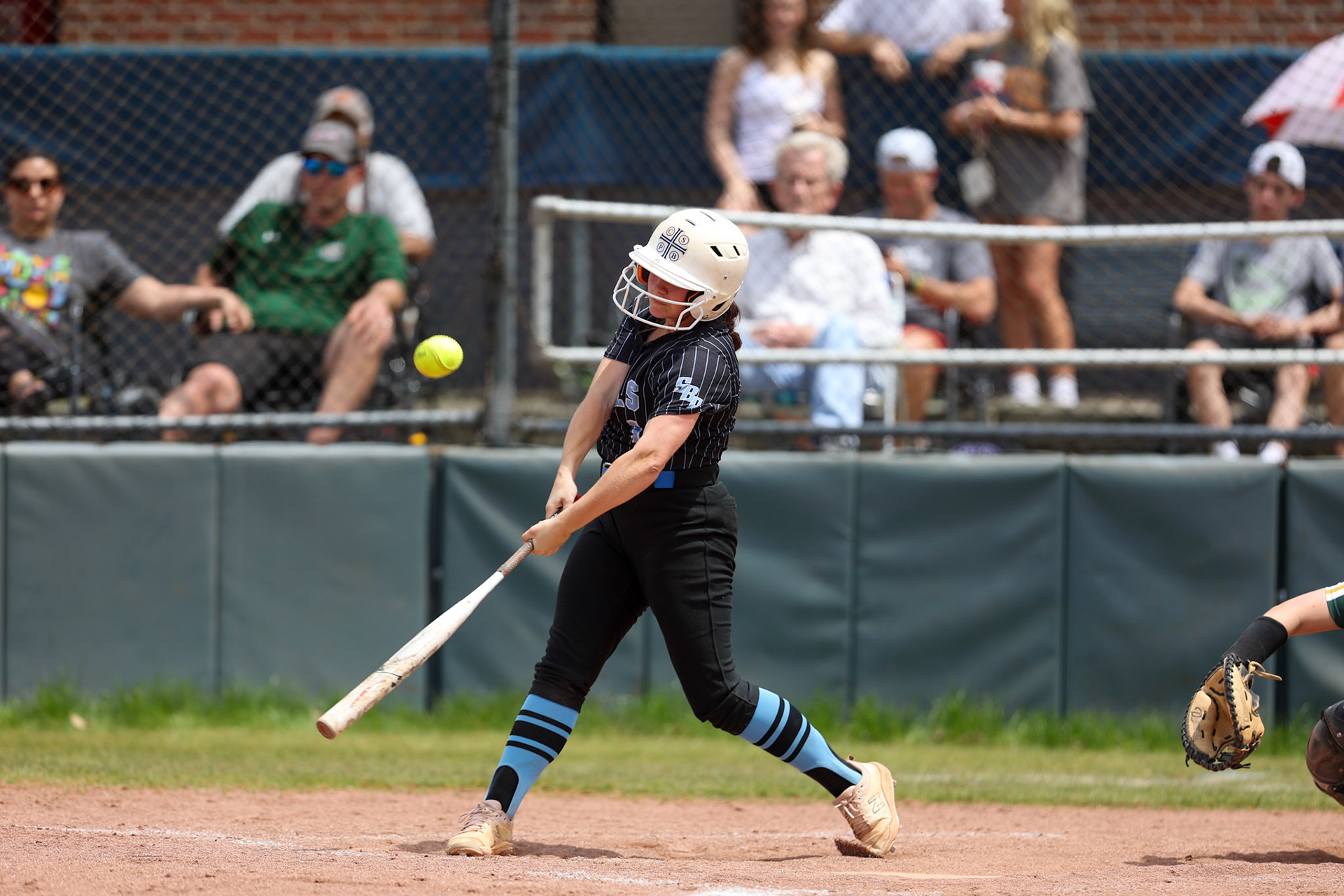 St. Benedict Softball vs Briarcrest at St. Benedict at Auburndale High School on April 23, 2022.  (Ryan Beatty/SBA)