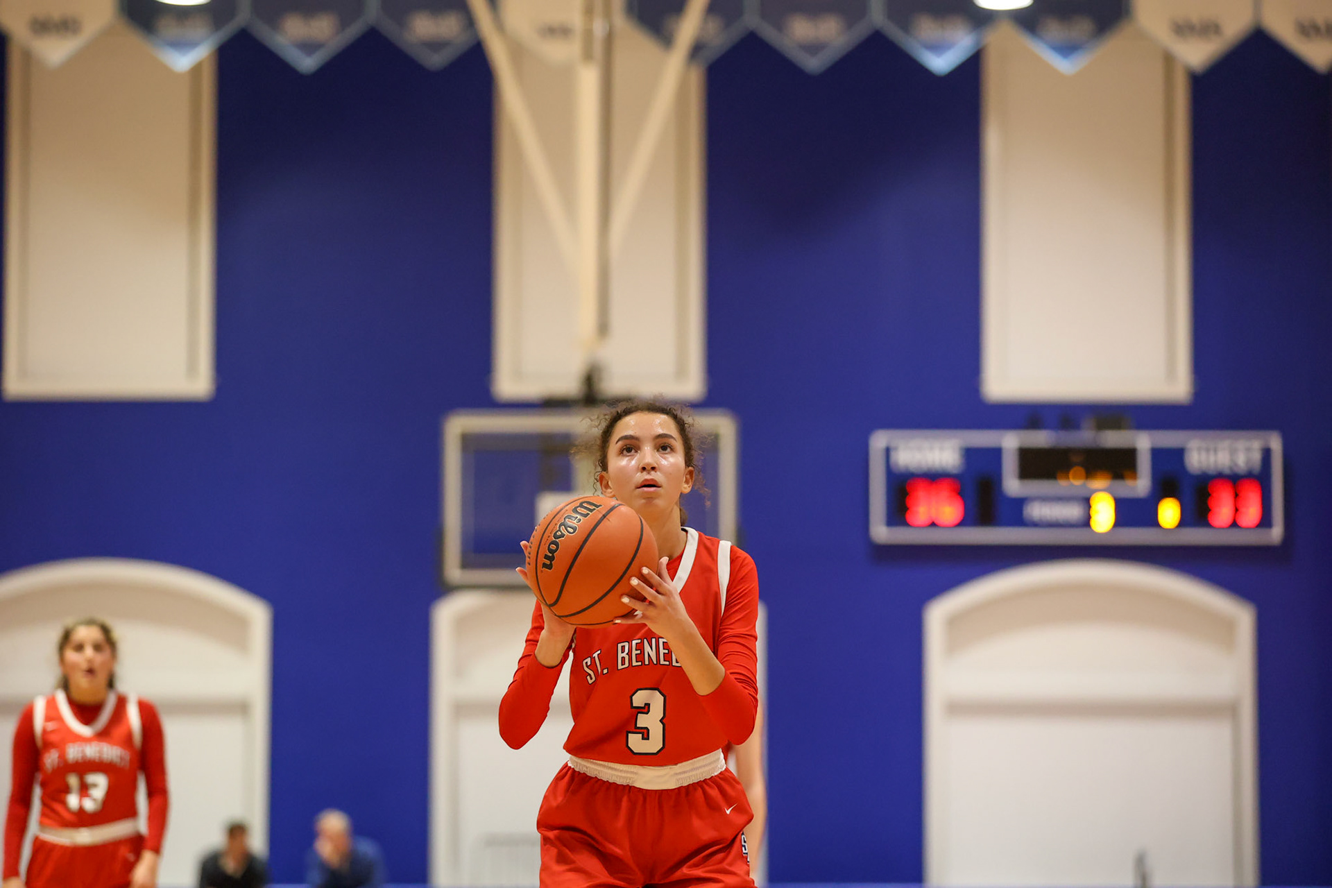 SBA Girls Basketball vs St. Mary’s. (Ryan Beatty Photo)