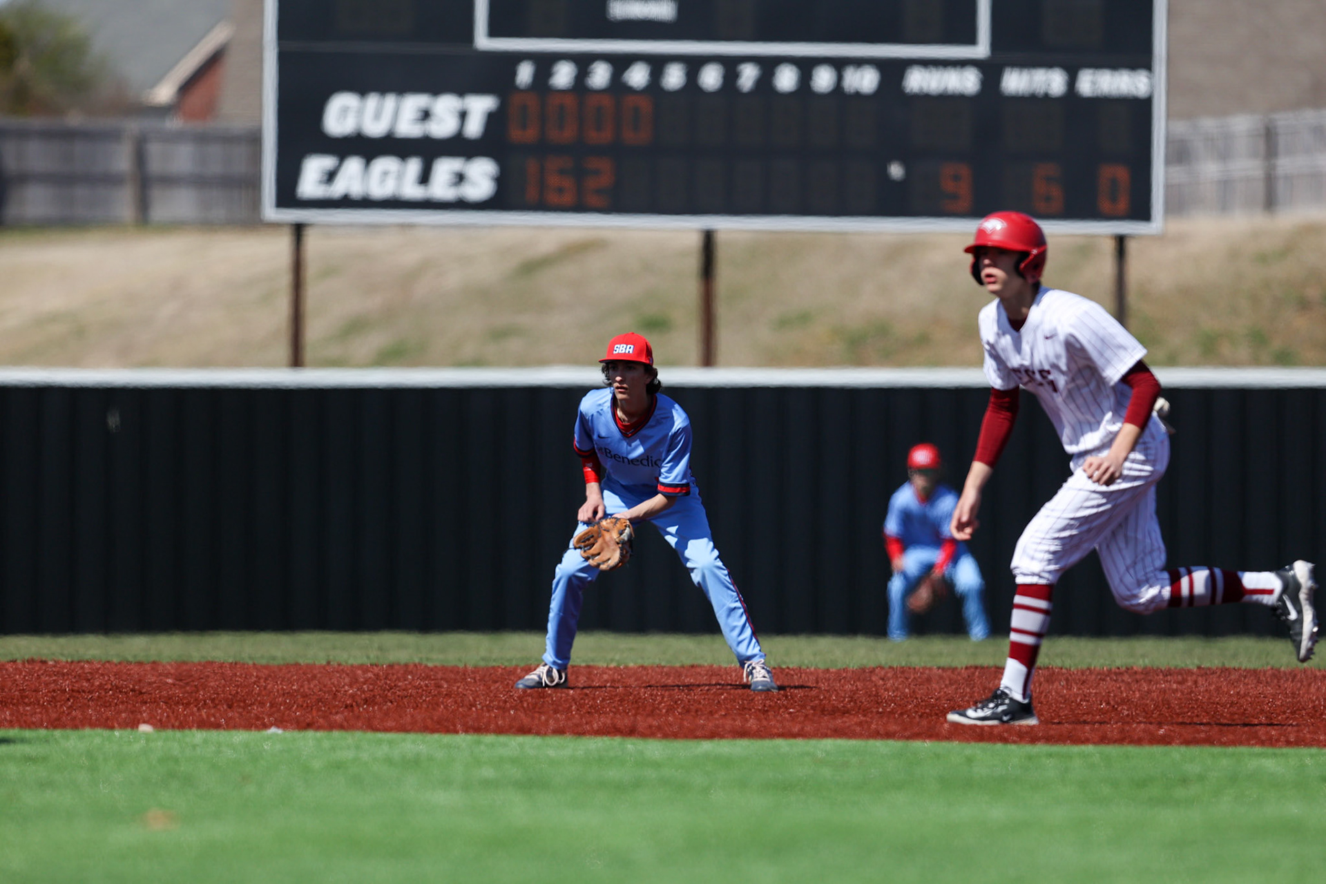 SBA Baseball at ECS on Wednesday, March 15, 2023. (Ryan Beatty Photo)
