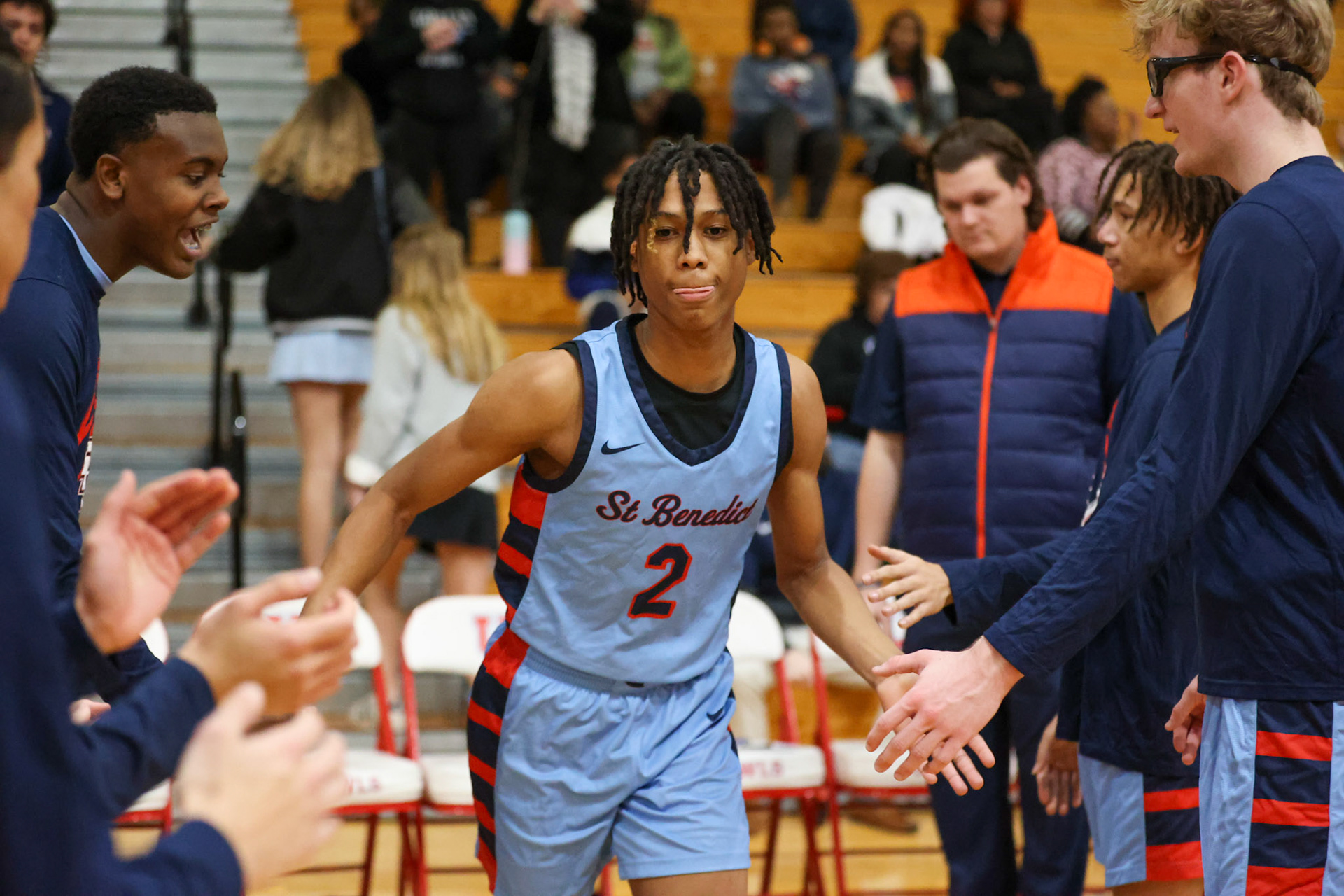 SBA Boys Basketball at MUS. (Ryan Beatty Photo)