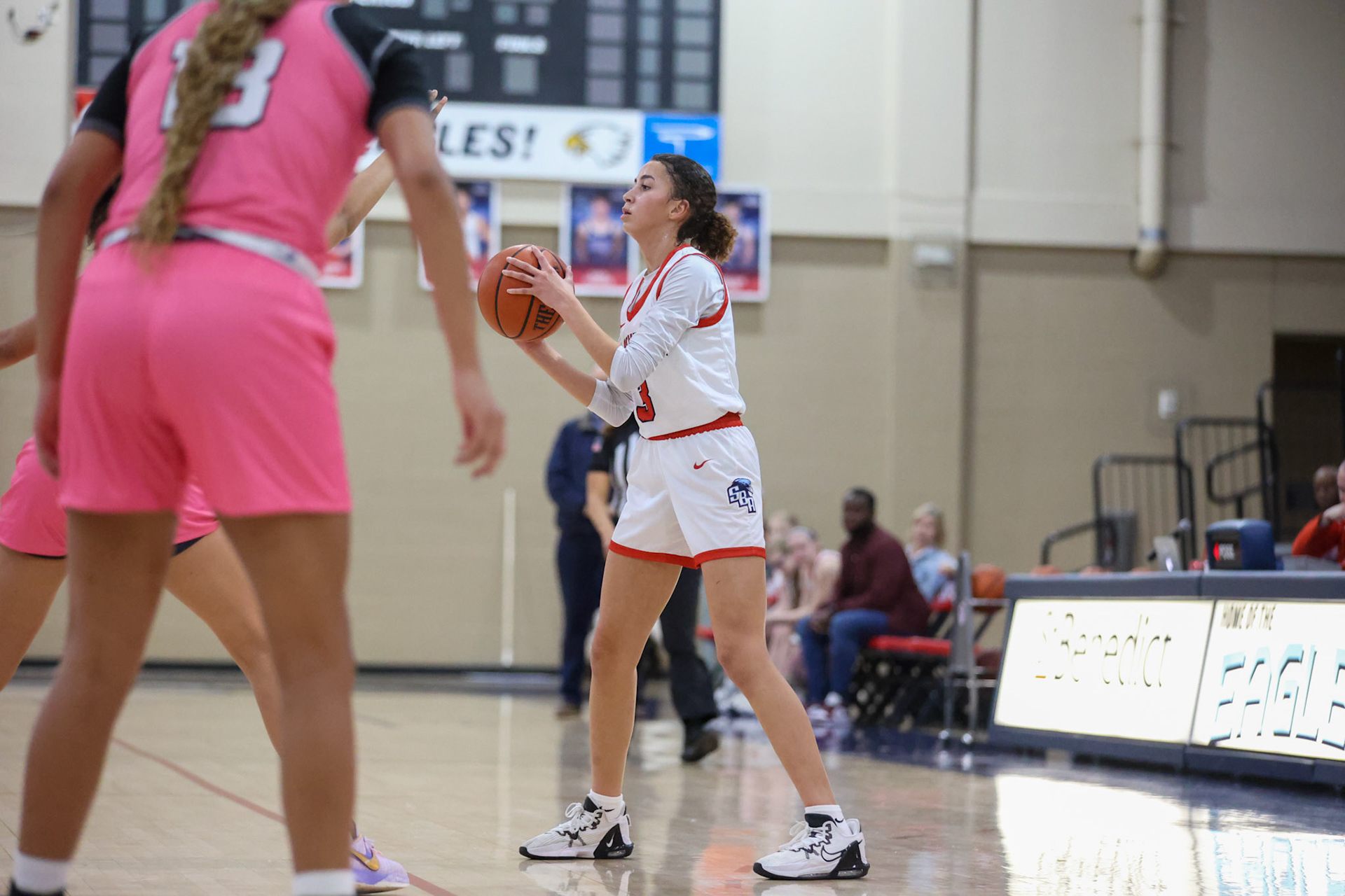 SBA Girls Basketball vs MHEA. (Ryan Beatty Photo)