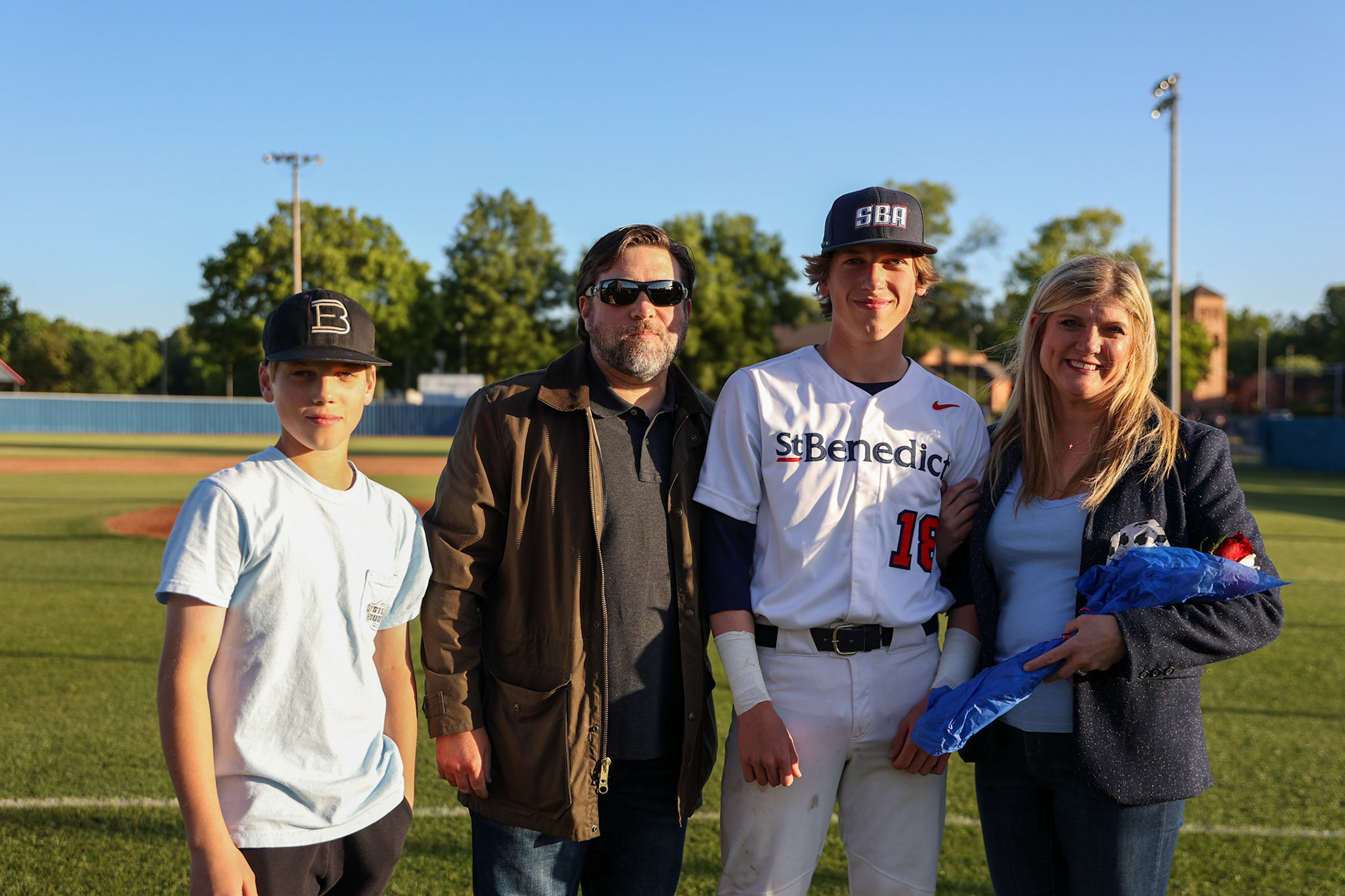 SBA Baseball Senior Night (Ryan Beatty Photo)