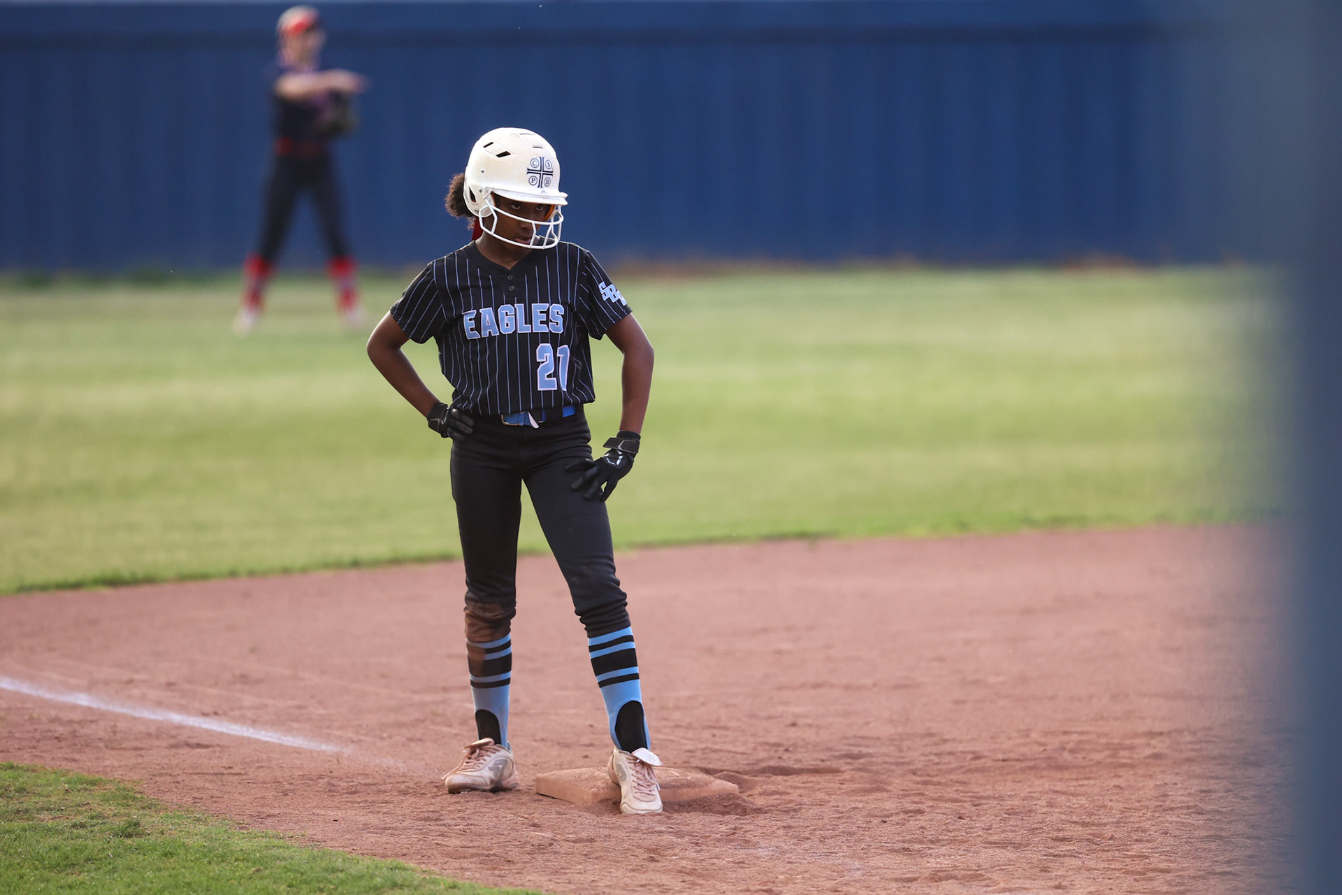 St. Benedict Softball vs Tipton Rosemark Academy at St. Benedict High School in Memphis, TN on May 3, 2022. (Ryan Beatty/SBA)