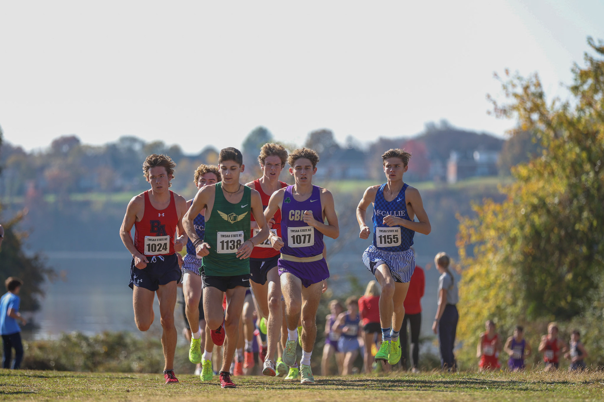 TSSAA Cross Country State Race on Nov. 3rd, 2022 in Hendersonville, TN. (Ryan Beatty/SBA)