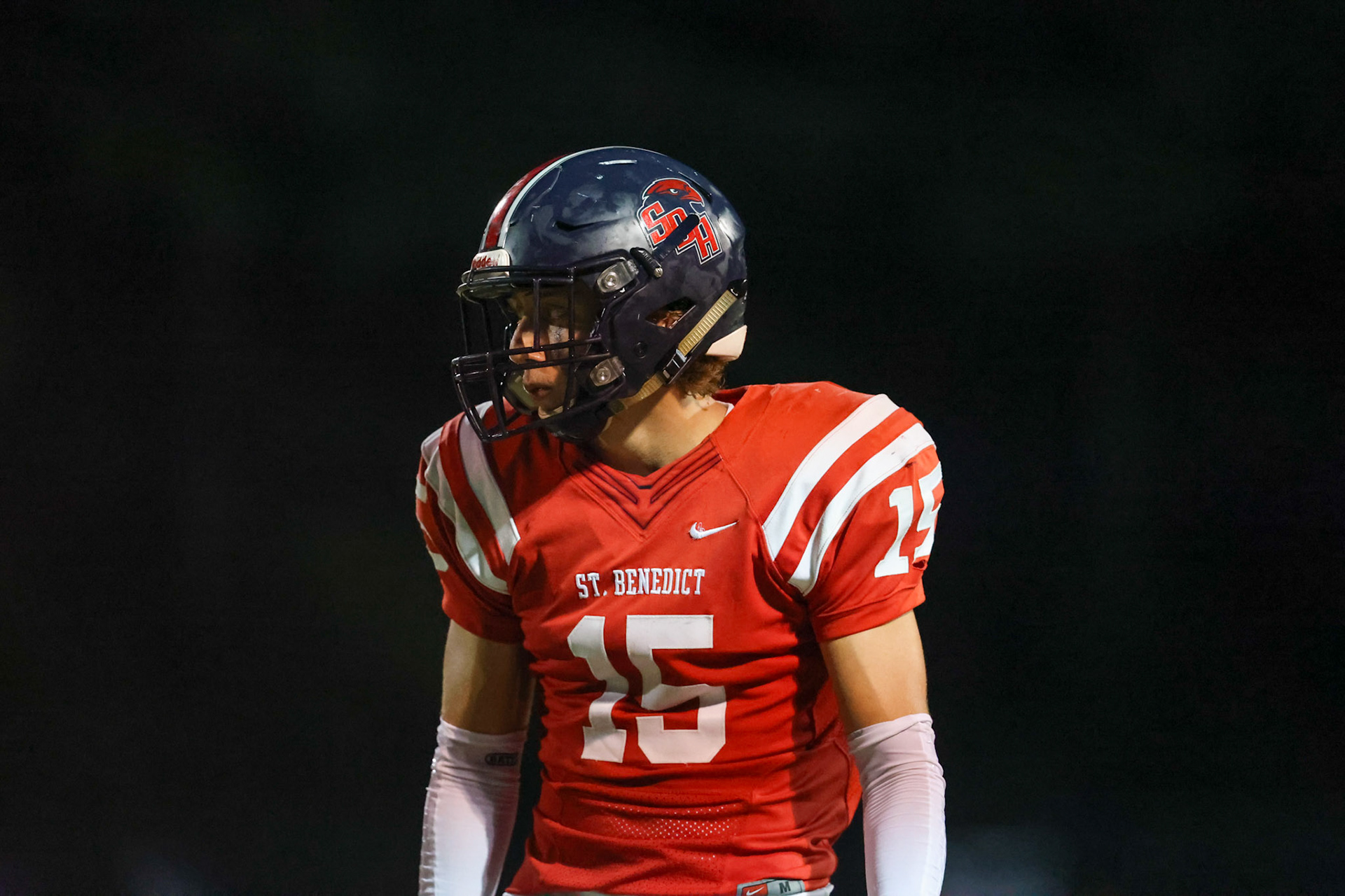 SBA Football Scrimmage on Friday, August 5, 2022 at St. Benedict at Auburndale in Memphis, TN. (Ryan Beatty/SBA)
