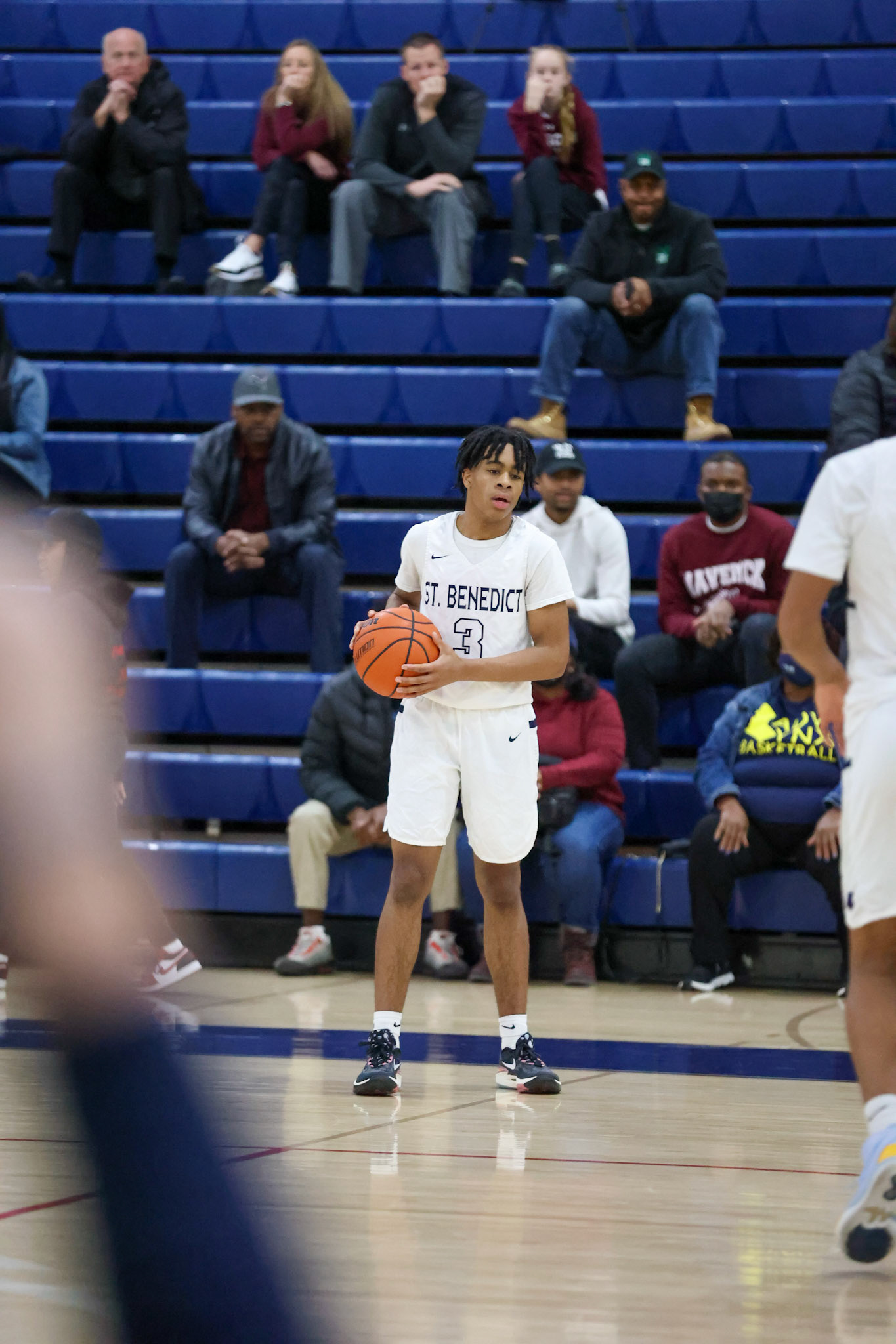 SBA Boys Basketball vs Sacred Heart. (Ryan Beatty Photo)
