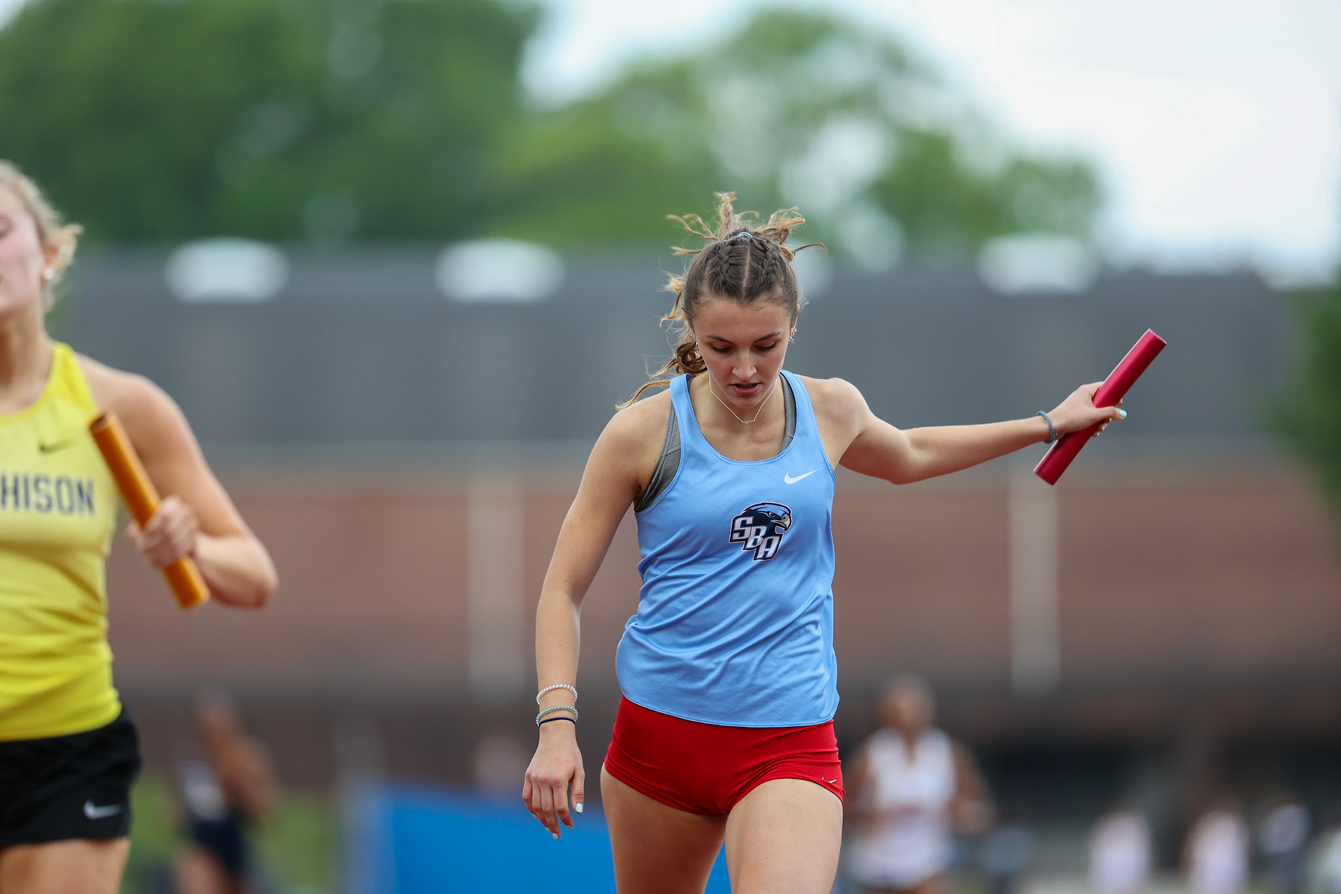 St. Benedict Track at Memphis University School in Memphis, TN on May 3, 2022. (Ryan Beatty/SBA)