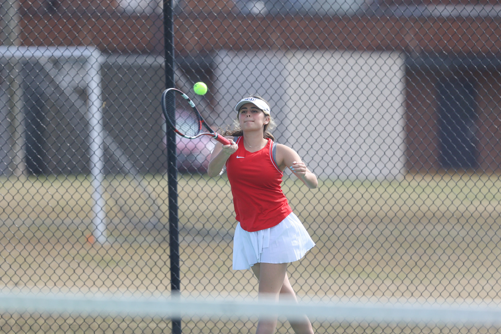 St. Benedict Tennis vs St. Mary’s on April 5, 2022 at St. Benedict at Auburndale High School in Memphis, TN. (Ryan Beatty/SBA)
