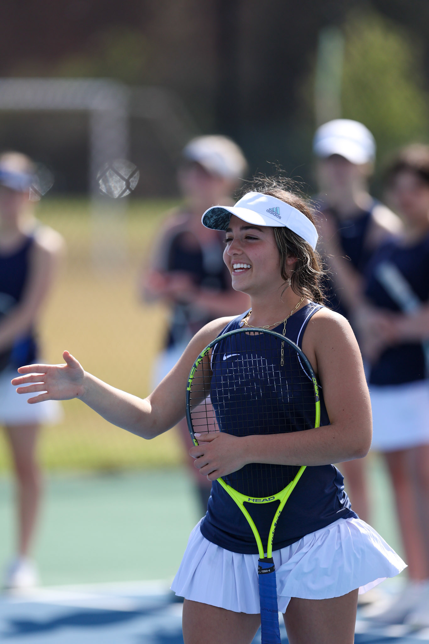 St. Benedict Tennis vs St. Mary’s on April 5, 2022 at St. Benedict at Auburndale High School in Memphis, TN. (Ryan Beatty/SBA)