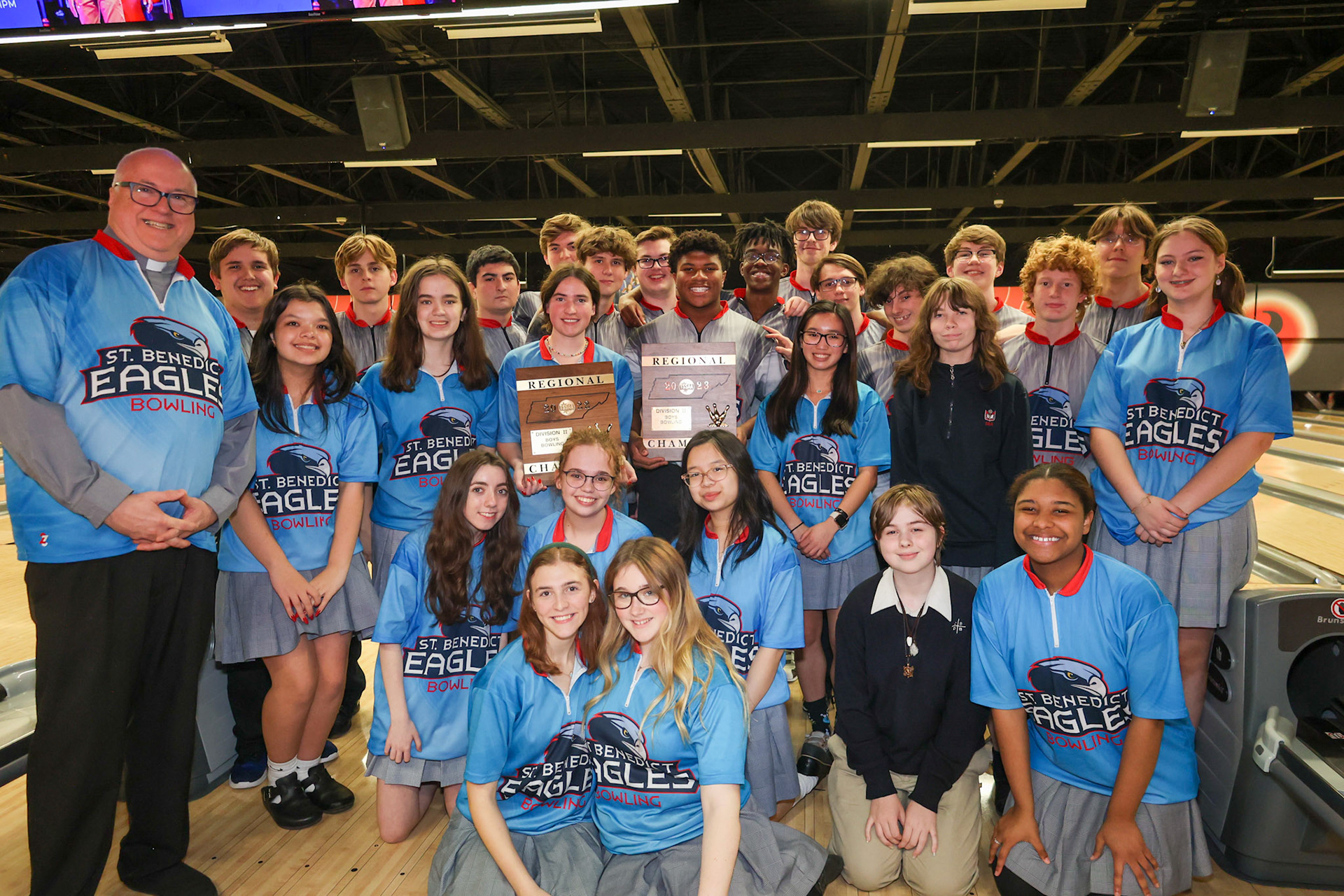 SBA Bowling vs Briarcrest. (Ryan Beatty/SBA)