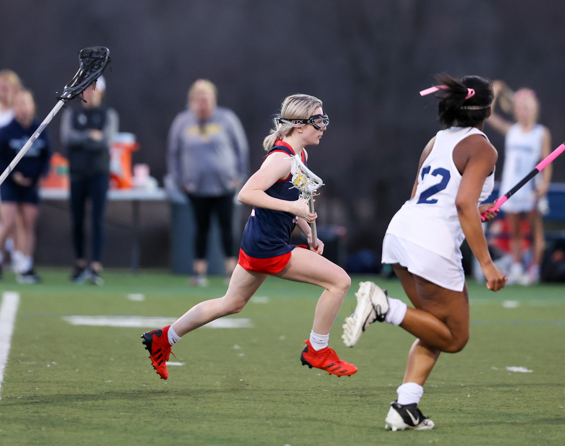 St. Benedict Lacrosse vs Lausanne Lynx on March 1, 2022 in Memphis, Tn. (Ryan Beatty/SBA)