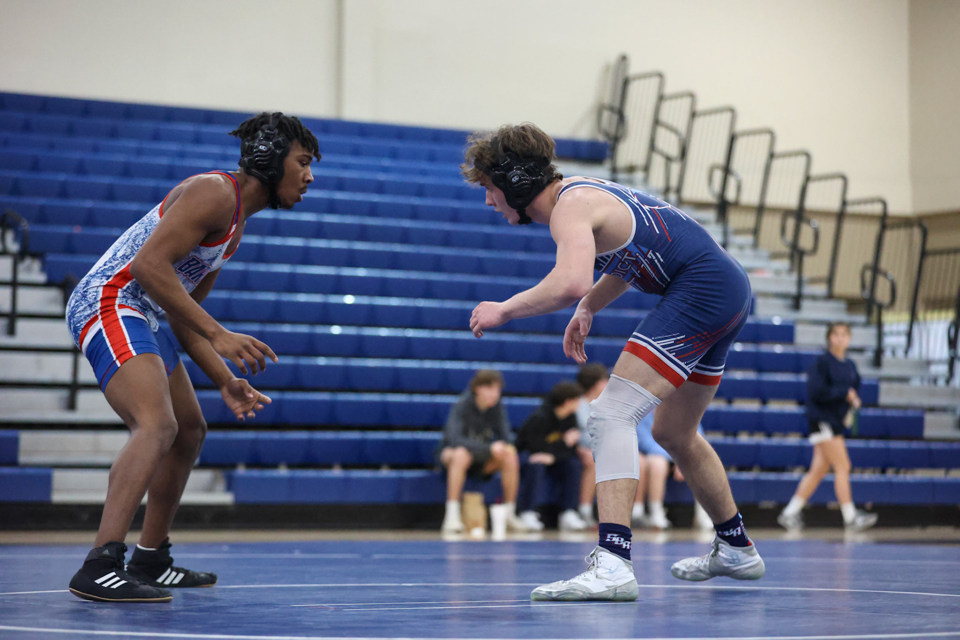 SBA Wrestling Senior Night vs Bartlett, Bolton, and ECS on Thursday, Feb. 10, 2022. (Ryan Beatty Photo)
