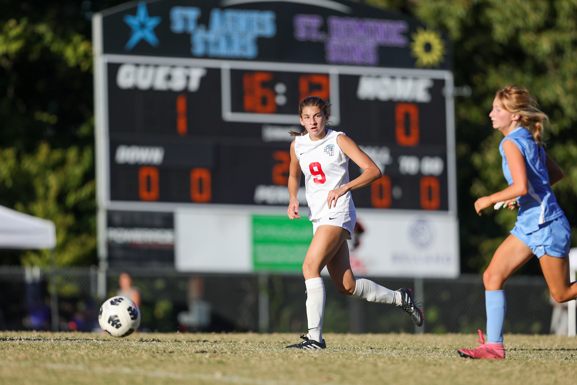 SBA Soccer vs St. Agnes at St. Agnes Academy in Memphis, TN on October 3, 2022. (Ryan Beatty)
