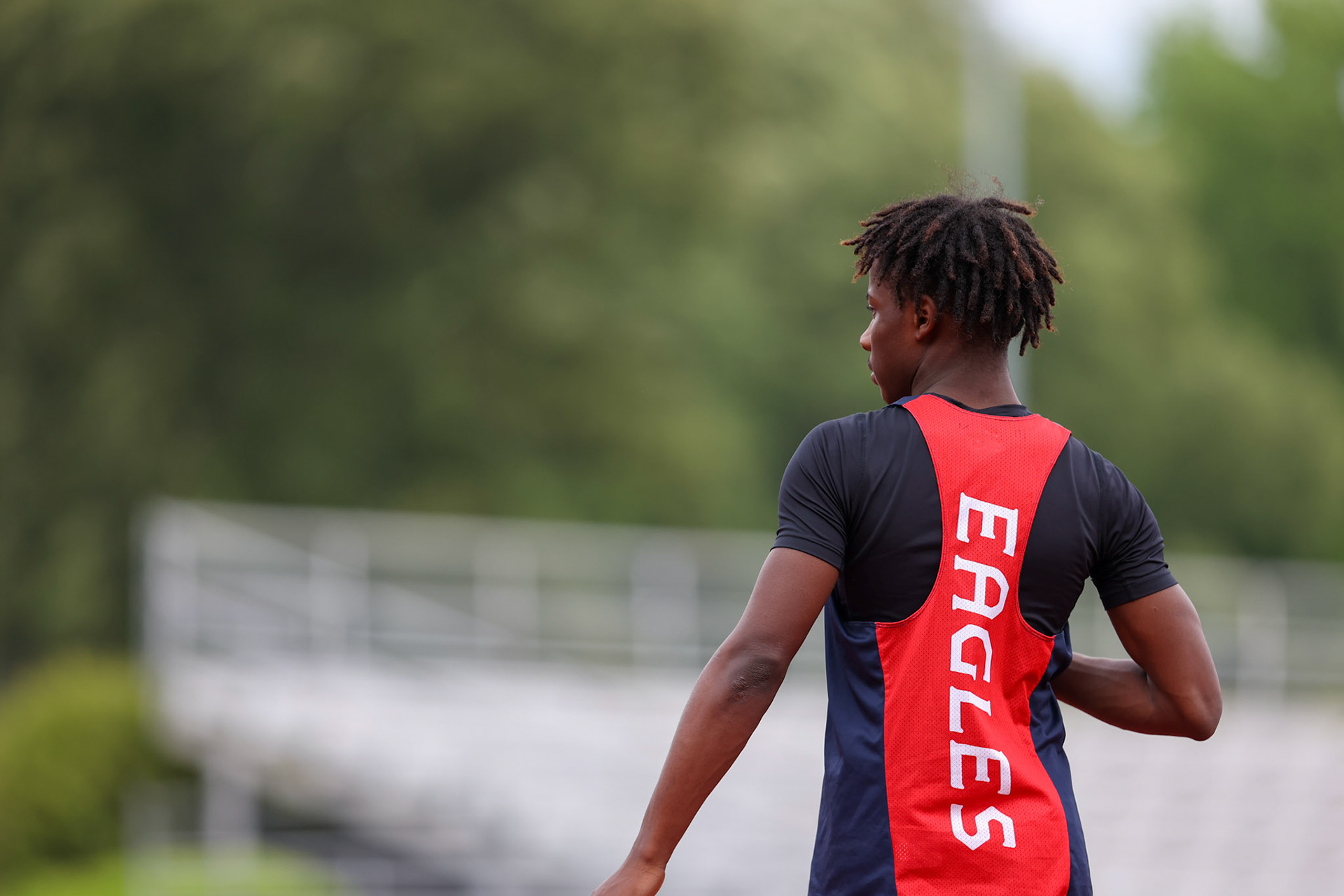 St. Benedict Track at Memphis University School in Memphis, TN on May 3, 2022. (Ryan Beatty/SBA)