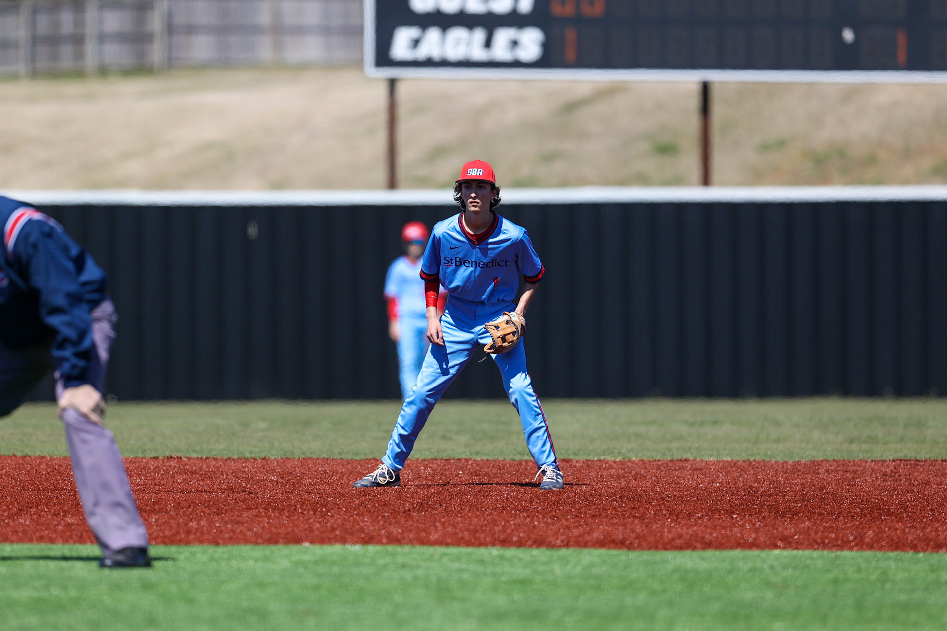 SBA Baseball at ECS on Wednesday, March 15, 2023. (Ryan Beatty Photo)