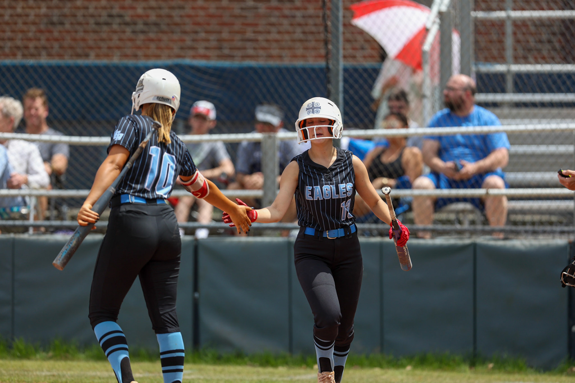 St. Benedict Softball vs Briarcrest at St. Benedict at Auburndale High School on April 23, 2022.  (Ryan Beatty/SBA)