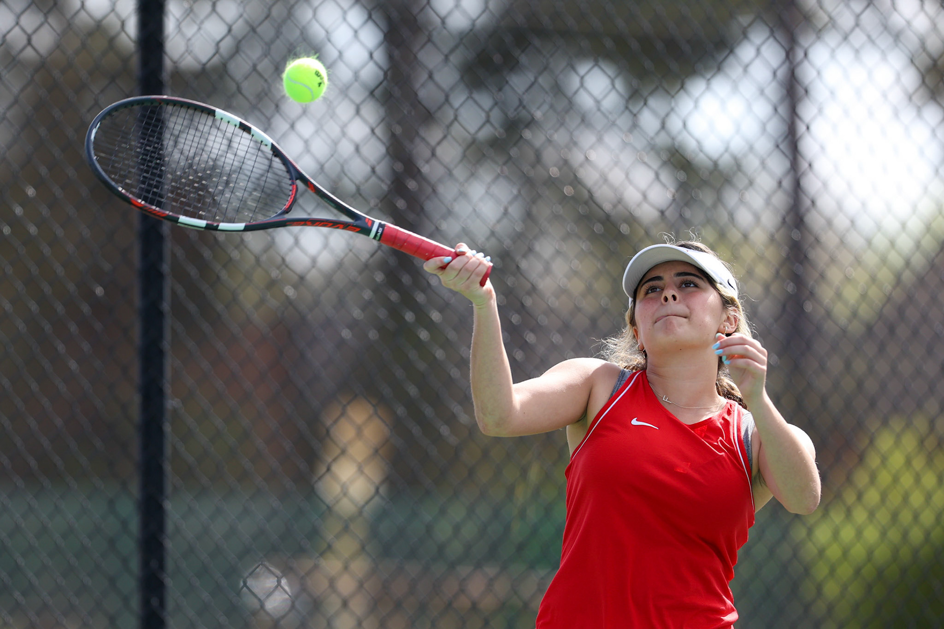 St. Benedict Tennis vs St. Mary’s on April 5, 2022 at St. Benedict at Auburndale High School in Memphis, TN. (Ryan Beatty/SBA)