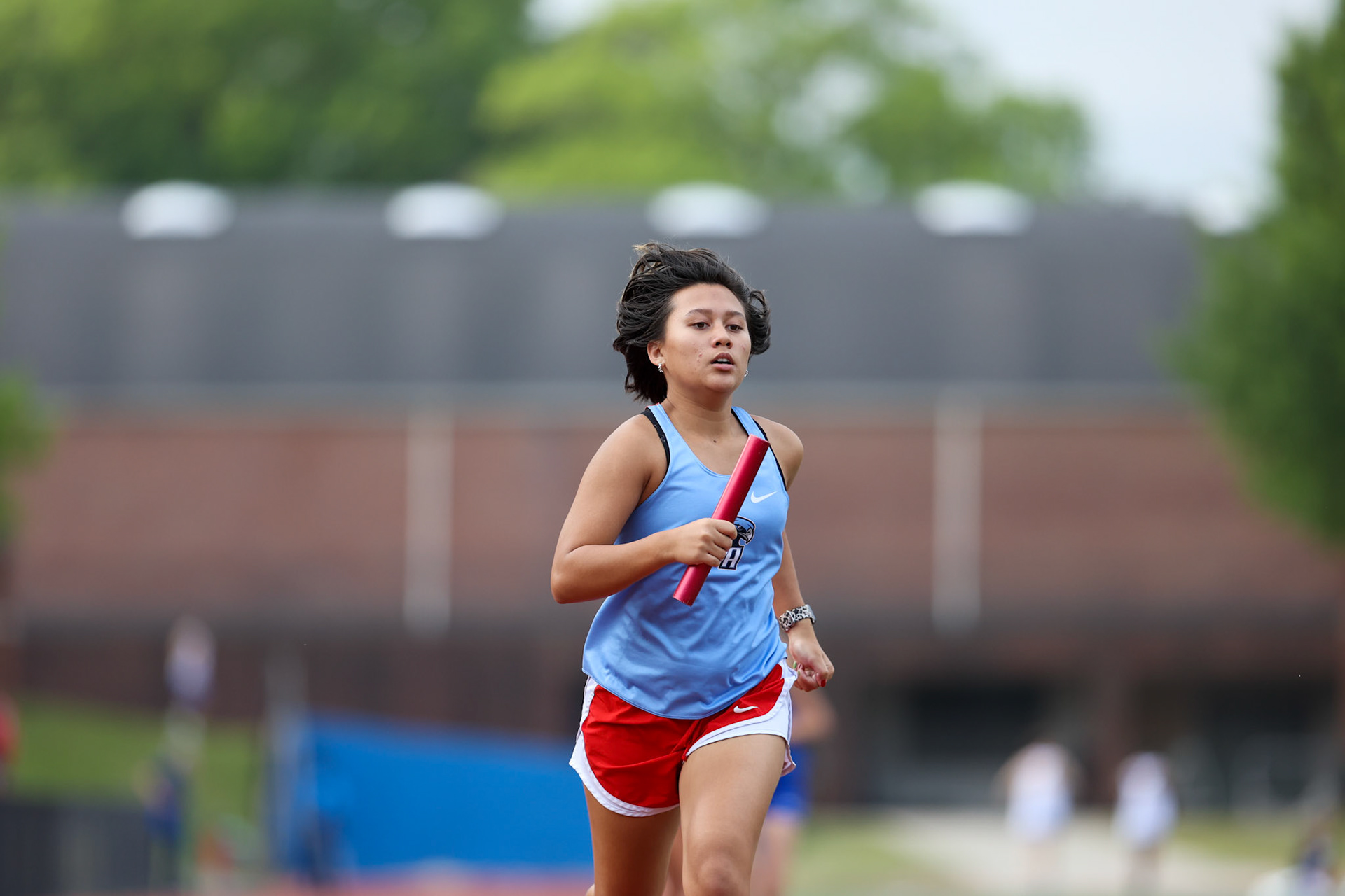 St. Benedict Track at Memphis University School in Memphis, TN on May 3, 2022. (Ryan Beatty/SBA)