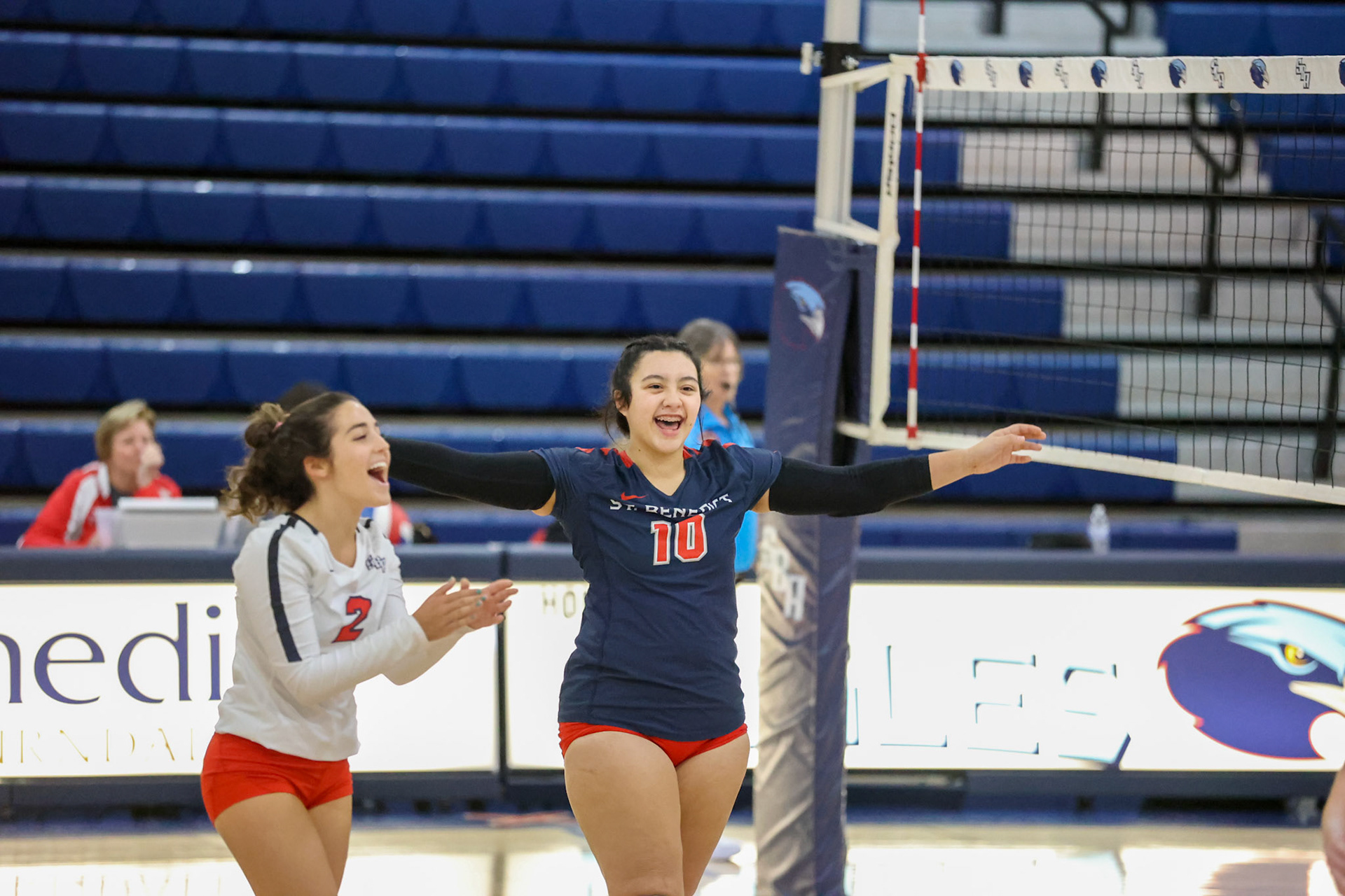 St. Benedict Volleyball vs West Memphis at St. Benedict on Monday, September 12, 2022. (Ryan Beatty/SBA)