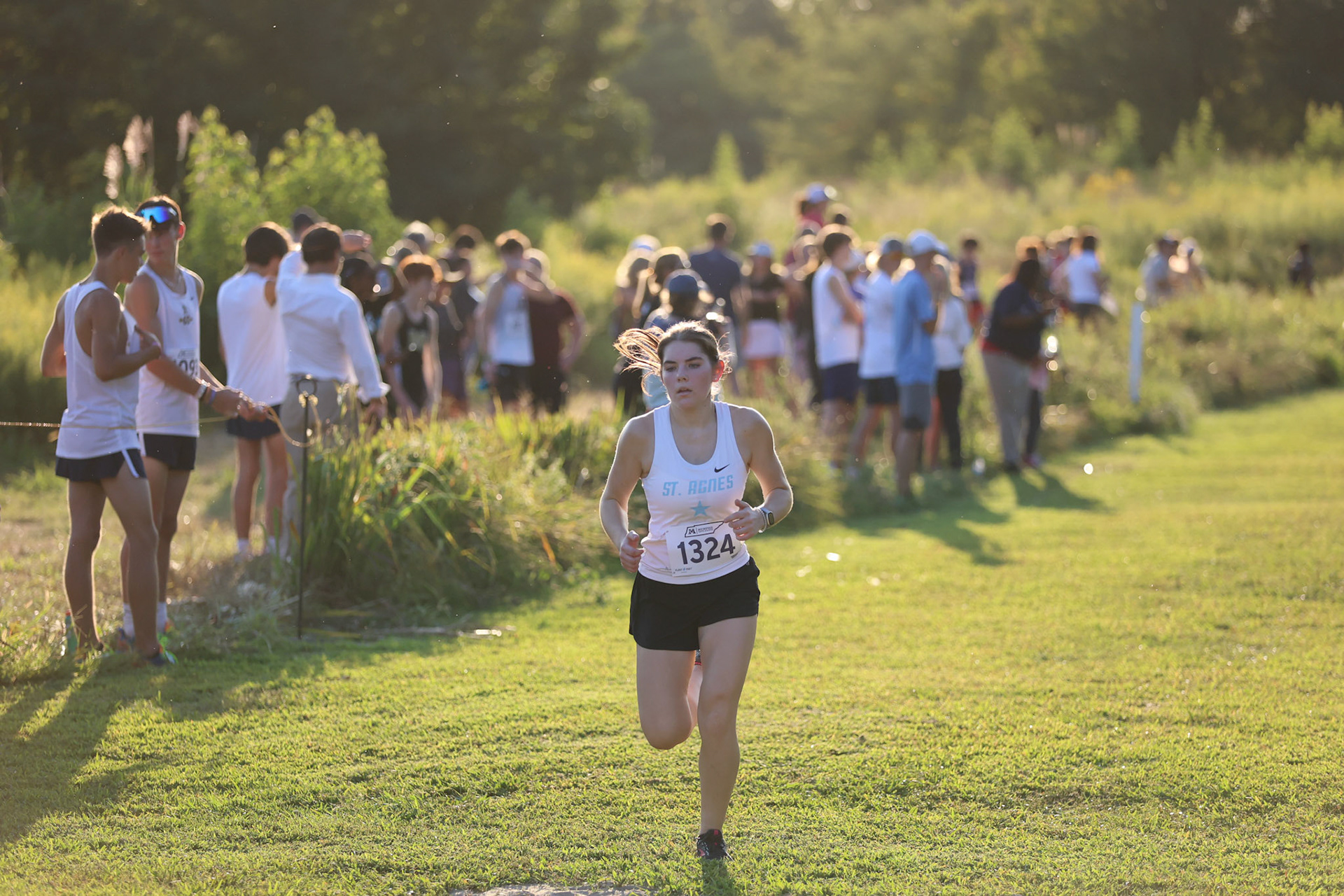 St. Benedict Cross Country MYA Meet 1 at Shelby Farms on Wednesday, September 14, 2022. (Ryan Beatty/SBA)