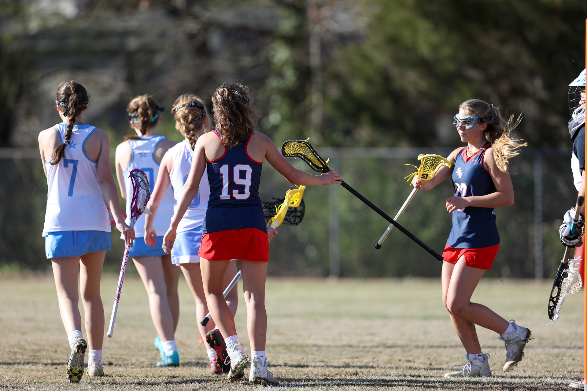 St. Benedict Girls Lacrosse vs St. Agnes on April 5, 2022 at St. Agnes Academy in Memphis, TN. (Ryan Beatty/SBA)