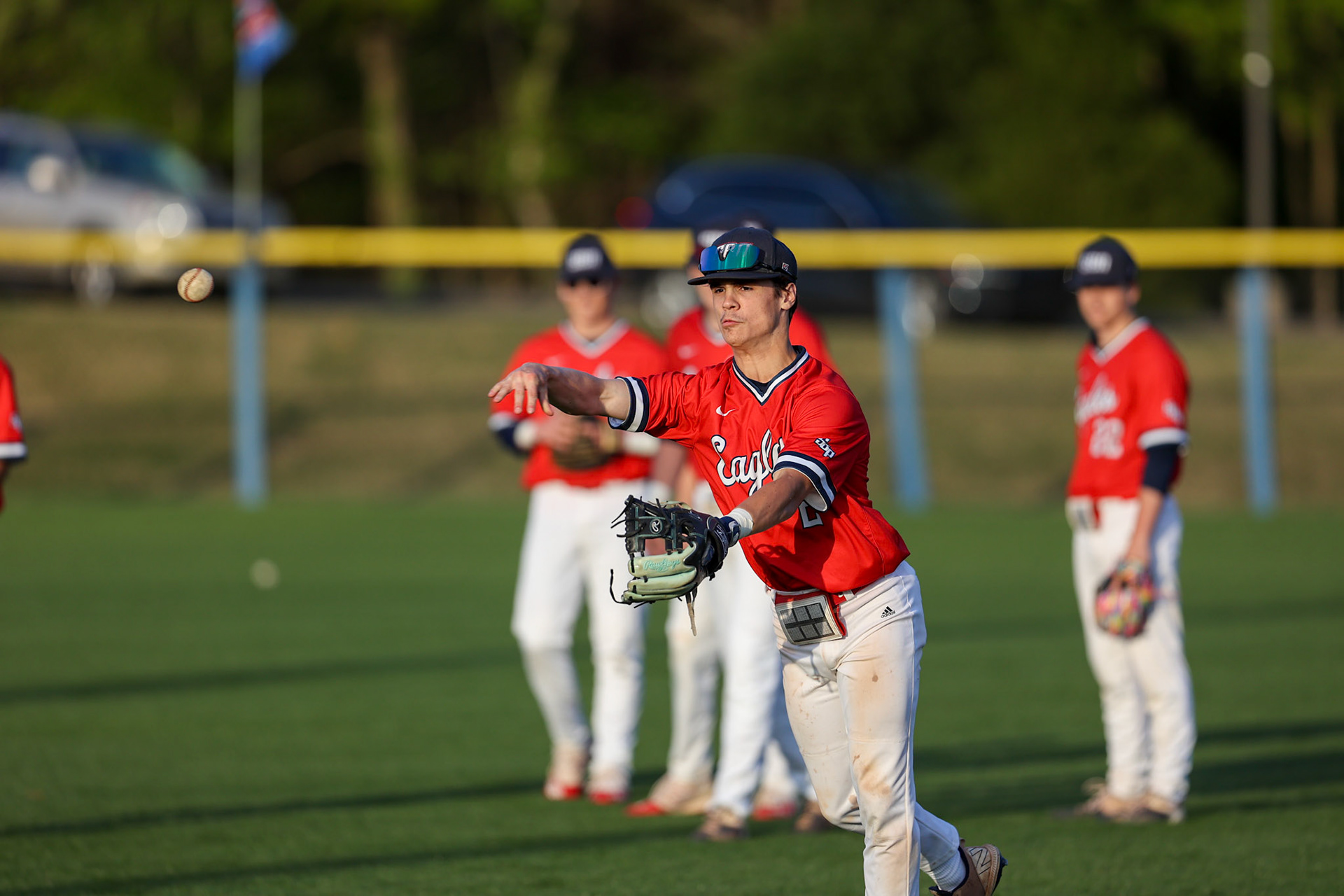 St. Benedict Baseball at MUS. (Ryan Beatty/SBA)