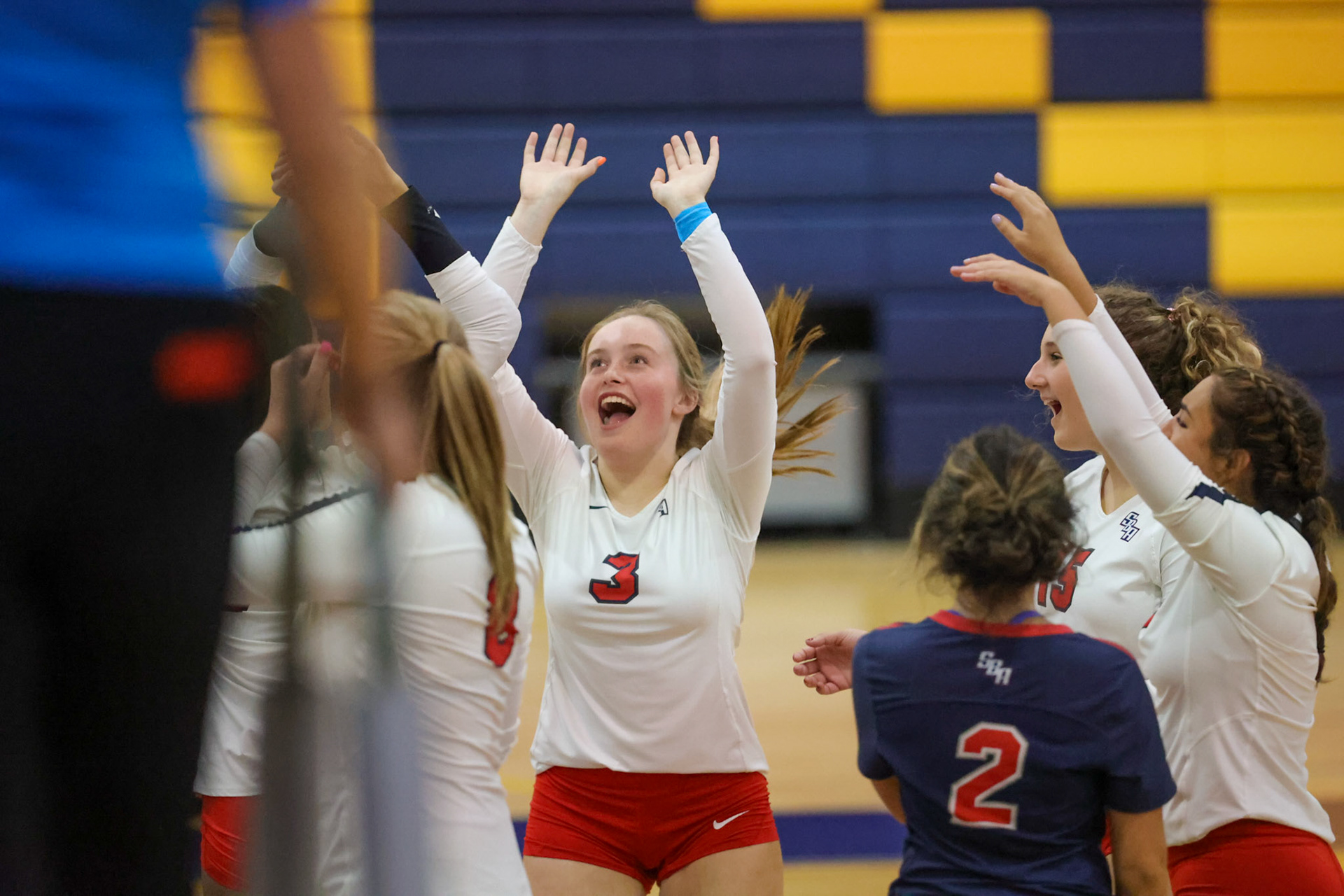 SBA Volleyball vs Lausanne on Wednesday, August 17, 2022. (Ryan Beatty/SBA)