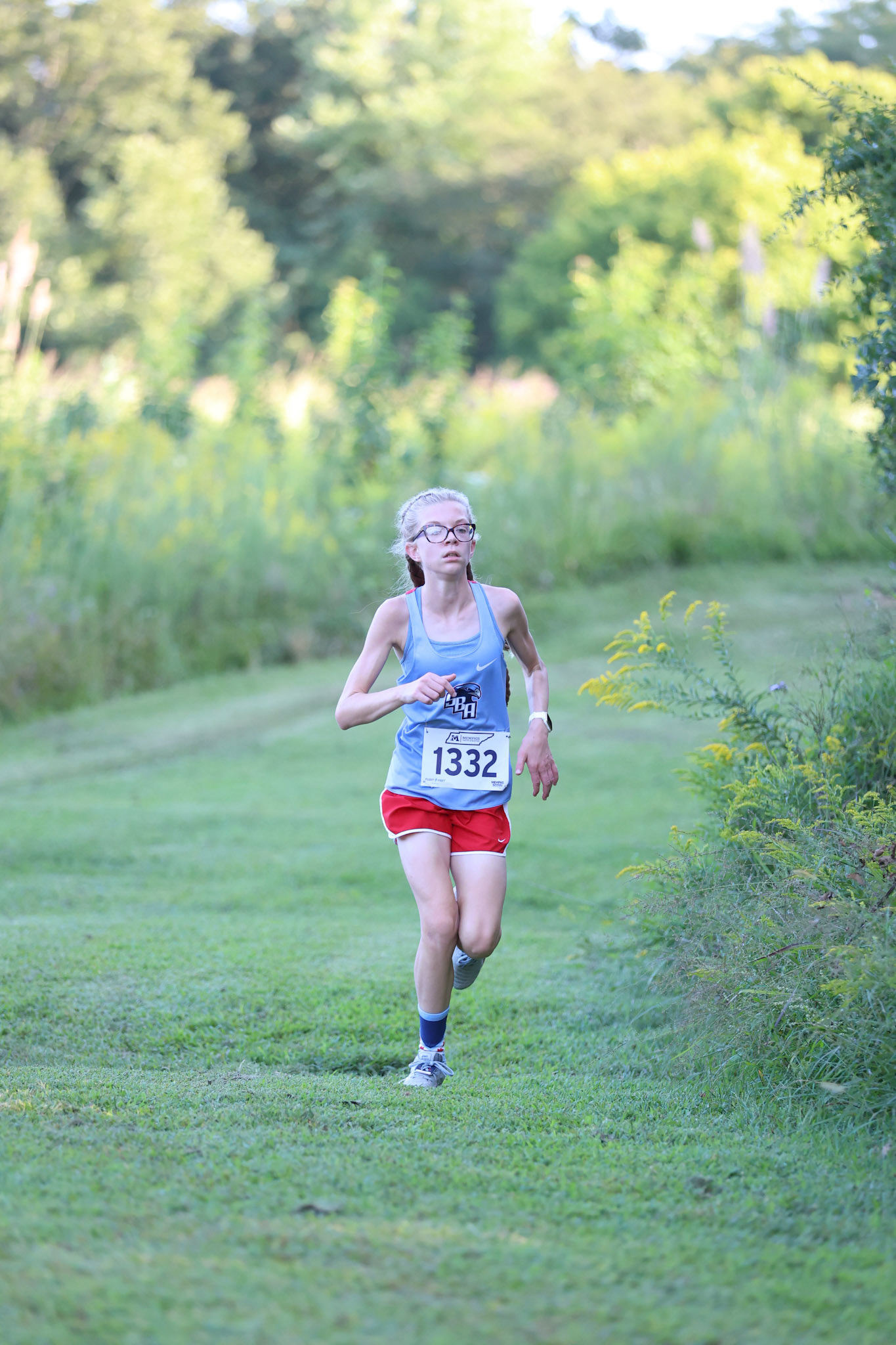 St. Benedict Cross Country MYA Meet 1 at Shelby Farms on Wednesday, September 14, 2022. (Ryan Beatty/SBA)