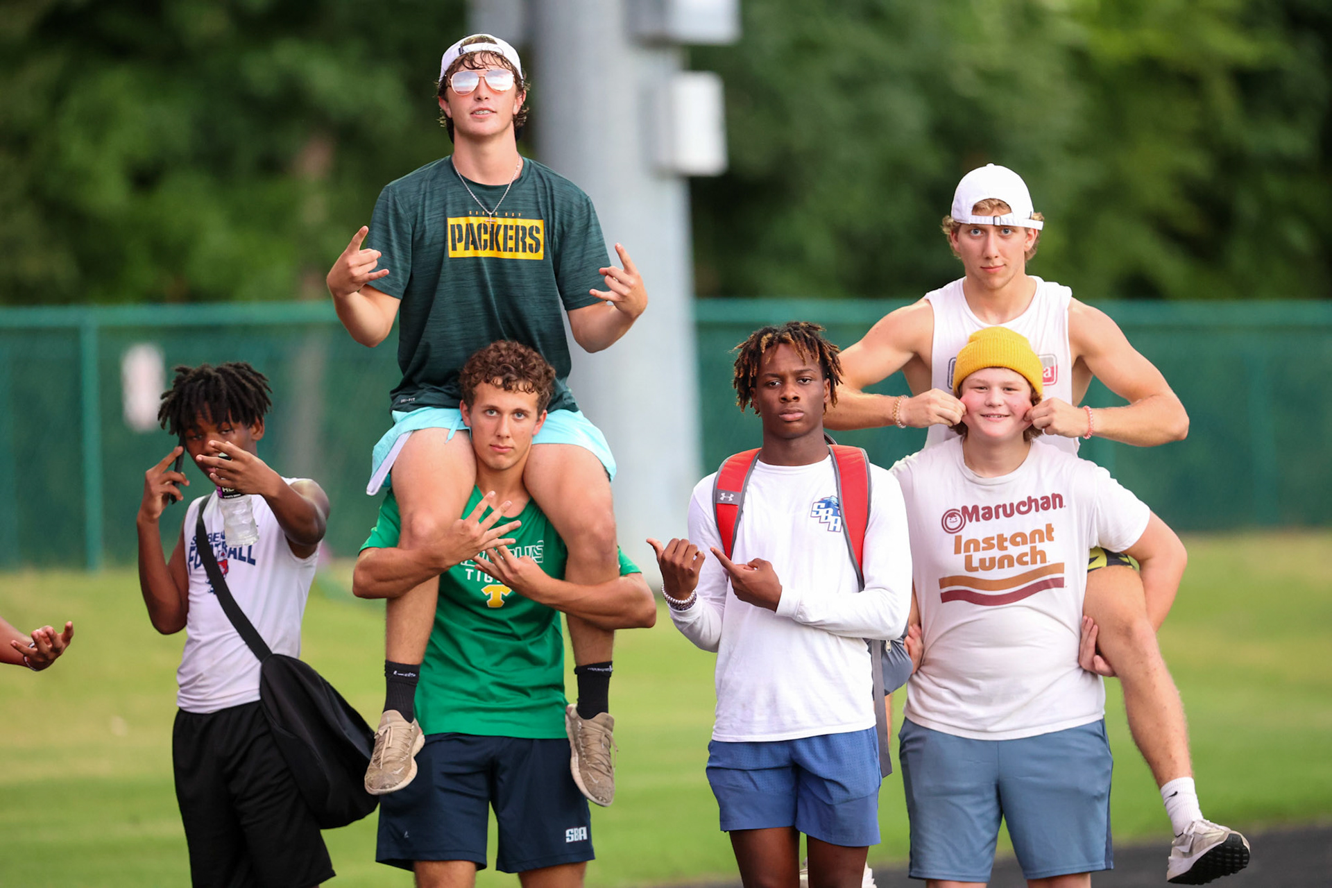 SBA Soccer vs ECS in a preseason match at St. Benedict on August 4, 2022.(Ryan Beatty/SBA)