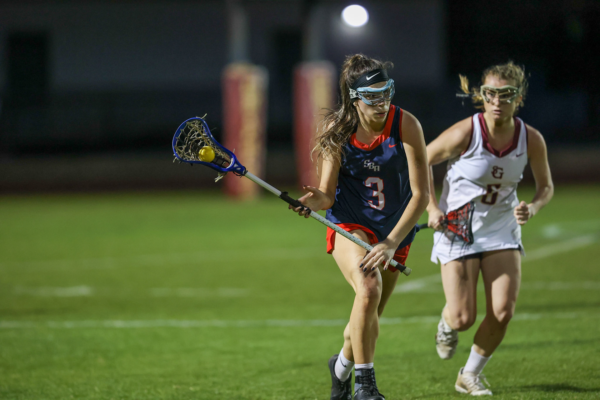 St. Benedict Lacrosse vs St. George’s at St. George’s Independent School on April 12, 2022 in Memphis, TN. (Ryan Beatty/SBA)