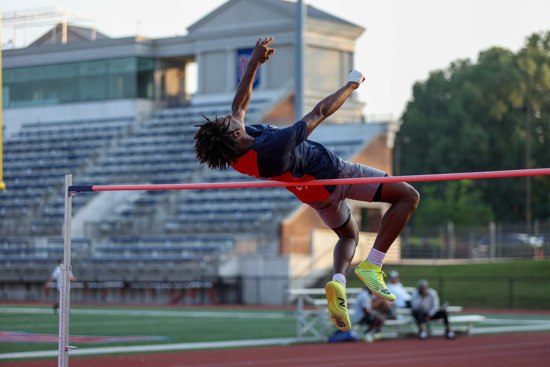 St. Benedict Track at MUS Region Meet on May 11, 2022. (Ryan Beatty/SBA)